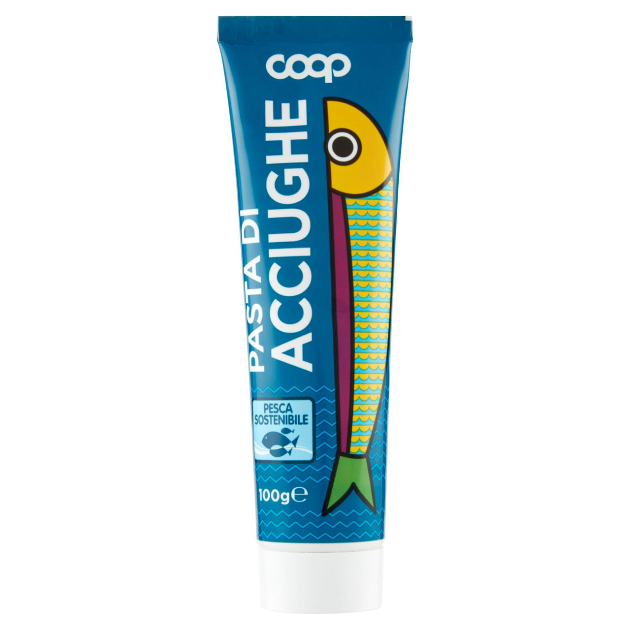 Pasta acciughe tubo coop 100g - Immagine 01