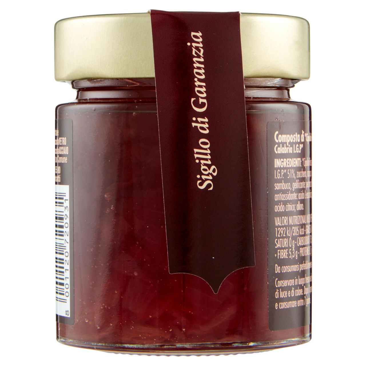 Composta di Cipolla Rossa di Tropea Calabria IGP 170 gr - Immagine 21