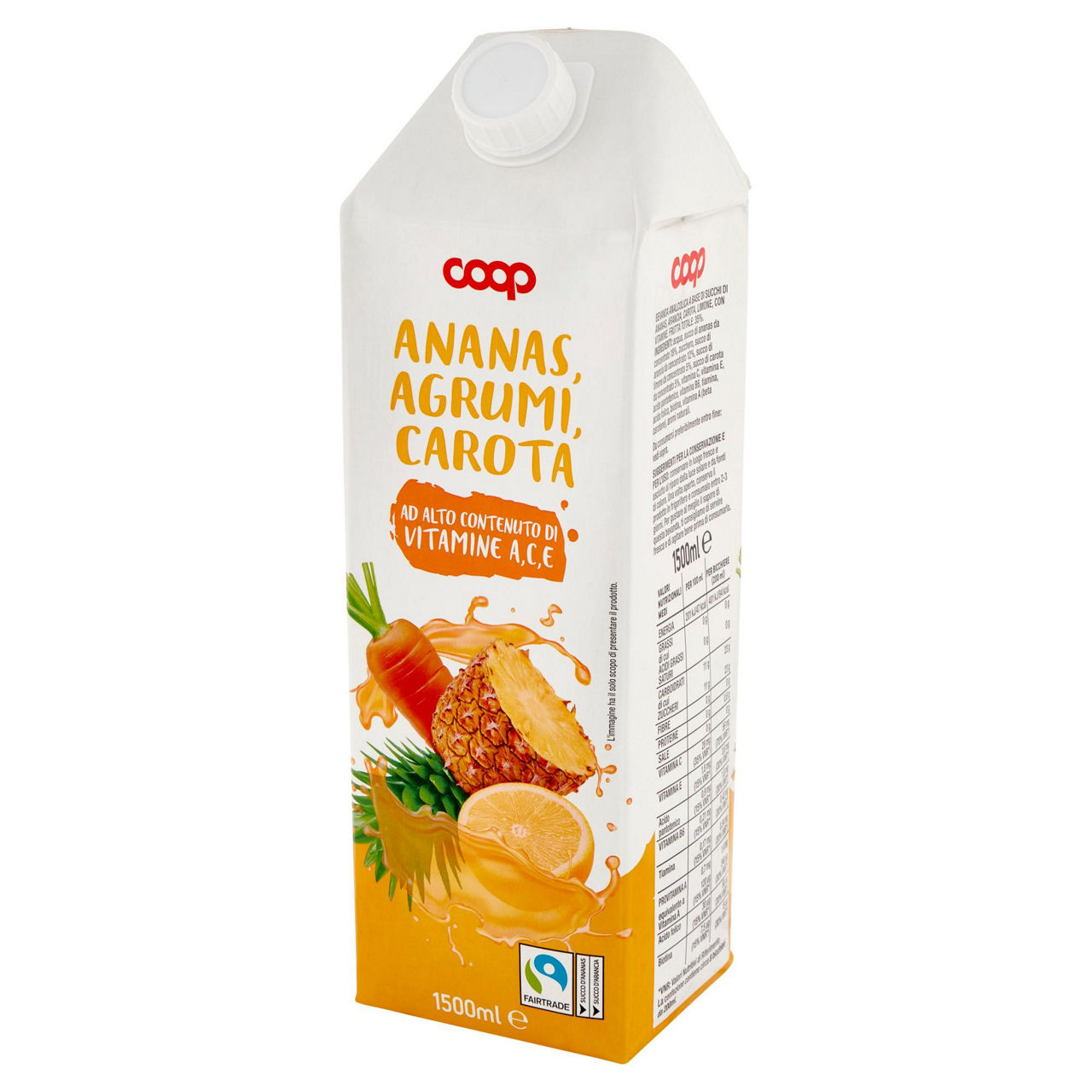 Bevanda ACE giallo all'ananas agrumi e carota 1,5 lt - Immagine 31