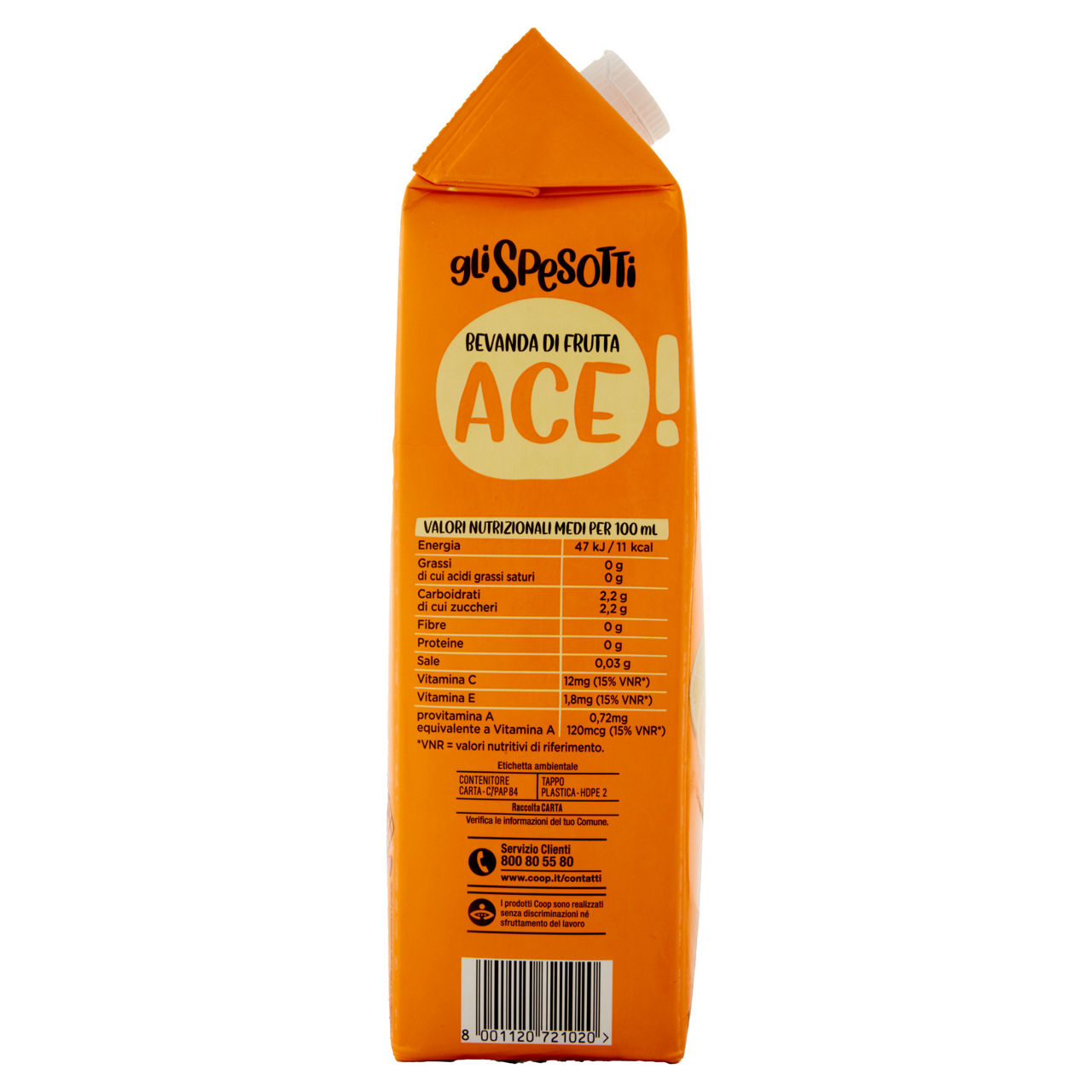 Succo multivitaminico ace coop brick tga l 1,5 - Immagine 41
