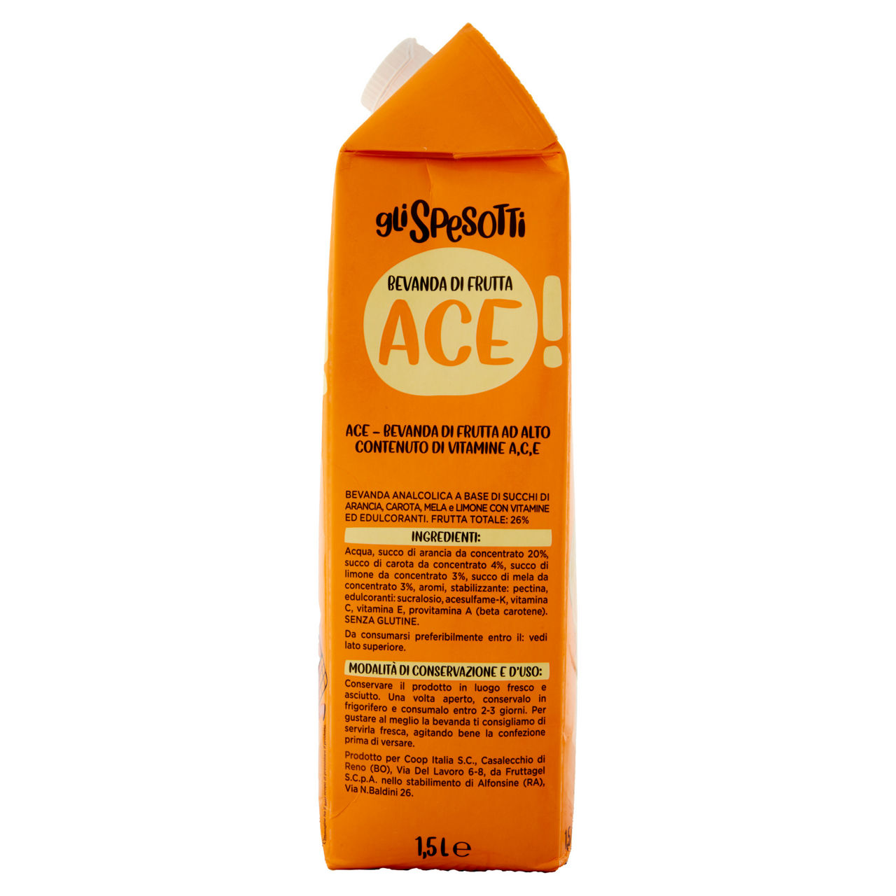 Succo multivitaminico ace coop brick tga l 1,5 - Immagine 11