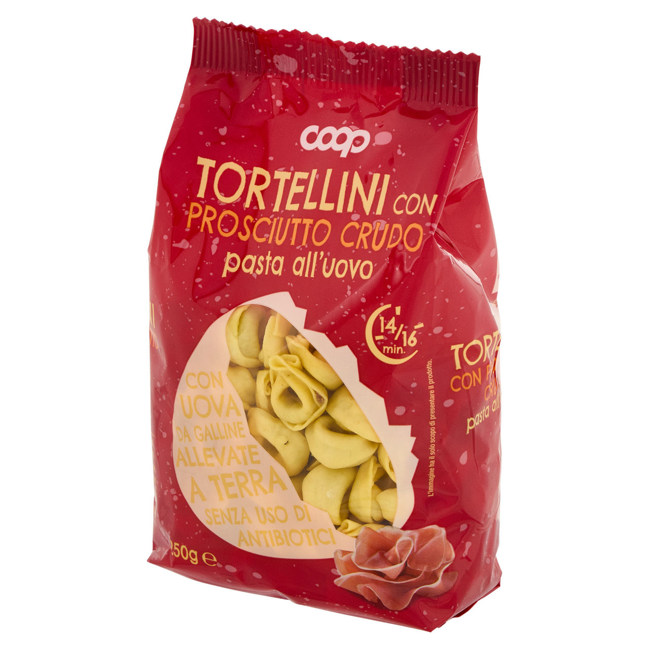 Tortellini con prosciutto crudo pasta all'uovo 250 g - Immagine 61