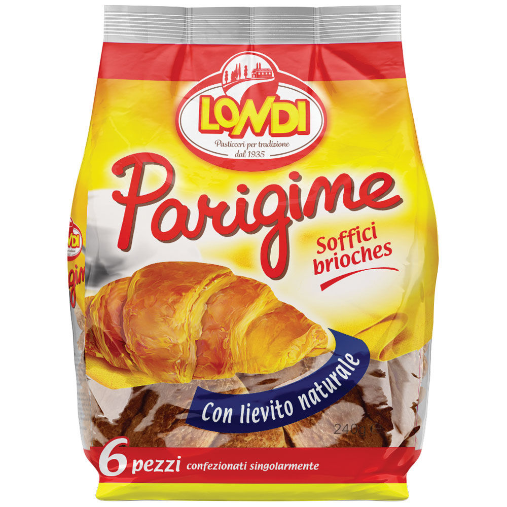 Brioches Parigine 6 pz 240 gr - Immagine 01