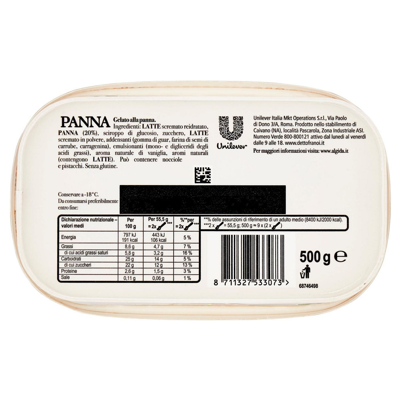 Gelato alla panna 500 gr - Immagine 41