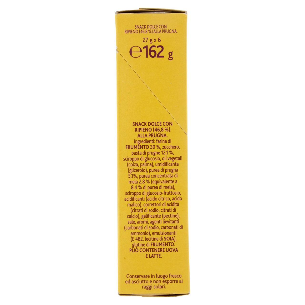 Soffice barretta snack con ripieno alla prugna 162 gr - Immagine 51