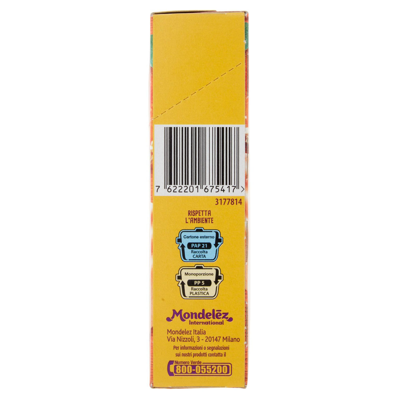 Soffice barretta snack con ripieno all'arancia 162 gr - Immagine 41