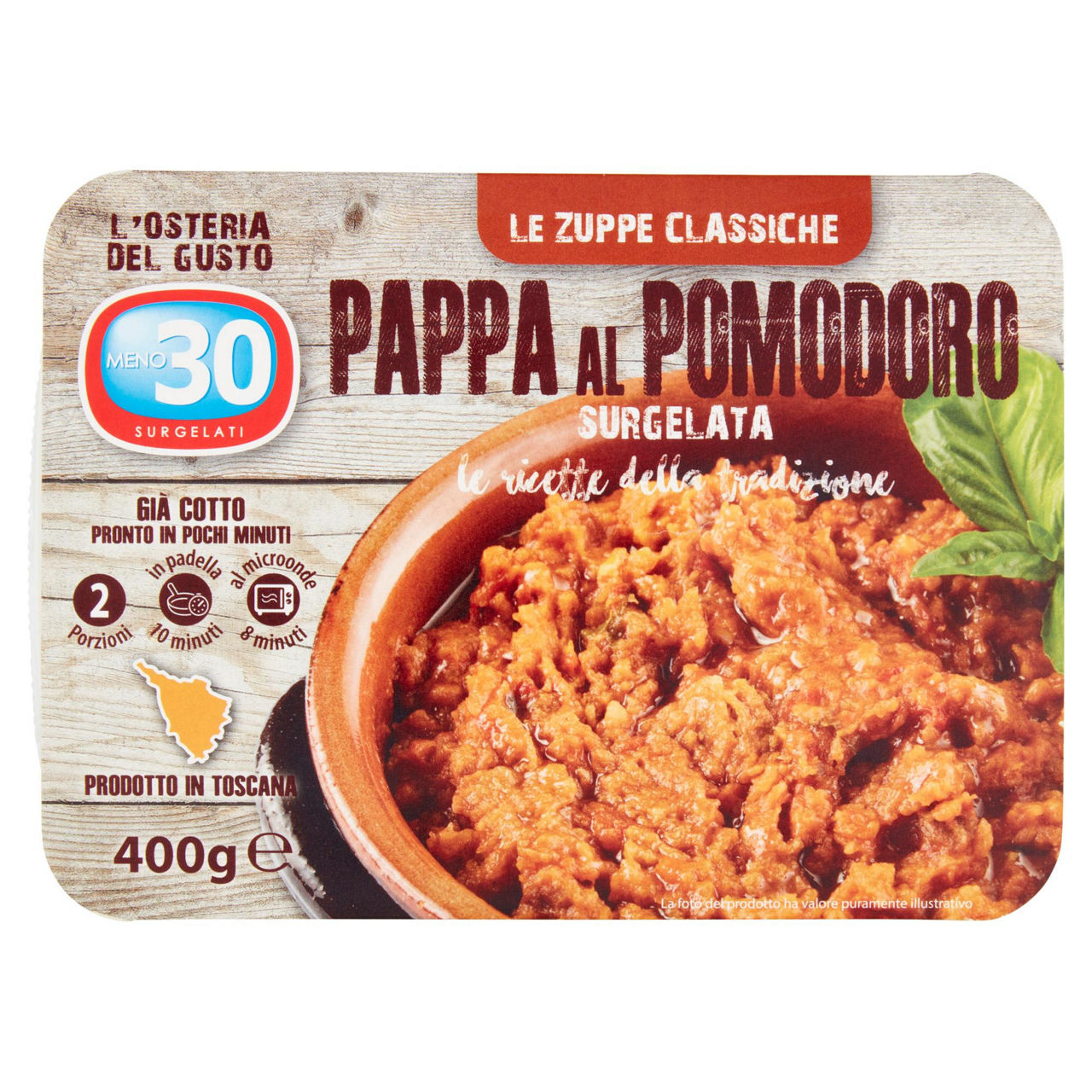 Pappa al pomodoro 400 gr - Immagine 01