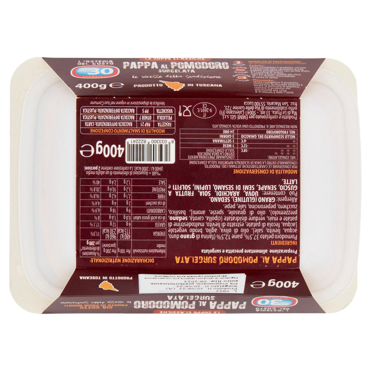 Pappa al pomodoro 400 gr - Immagine 11