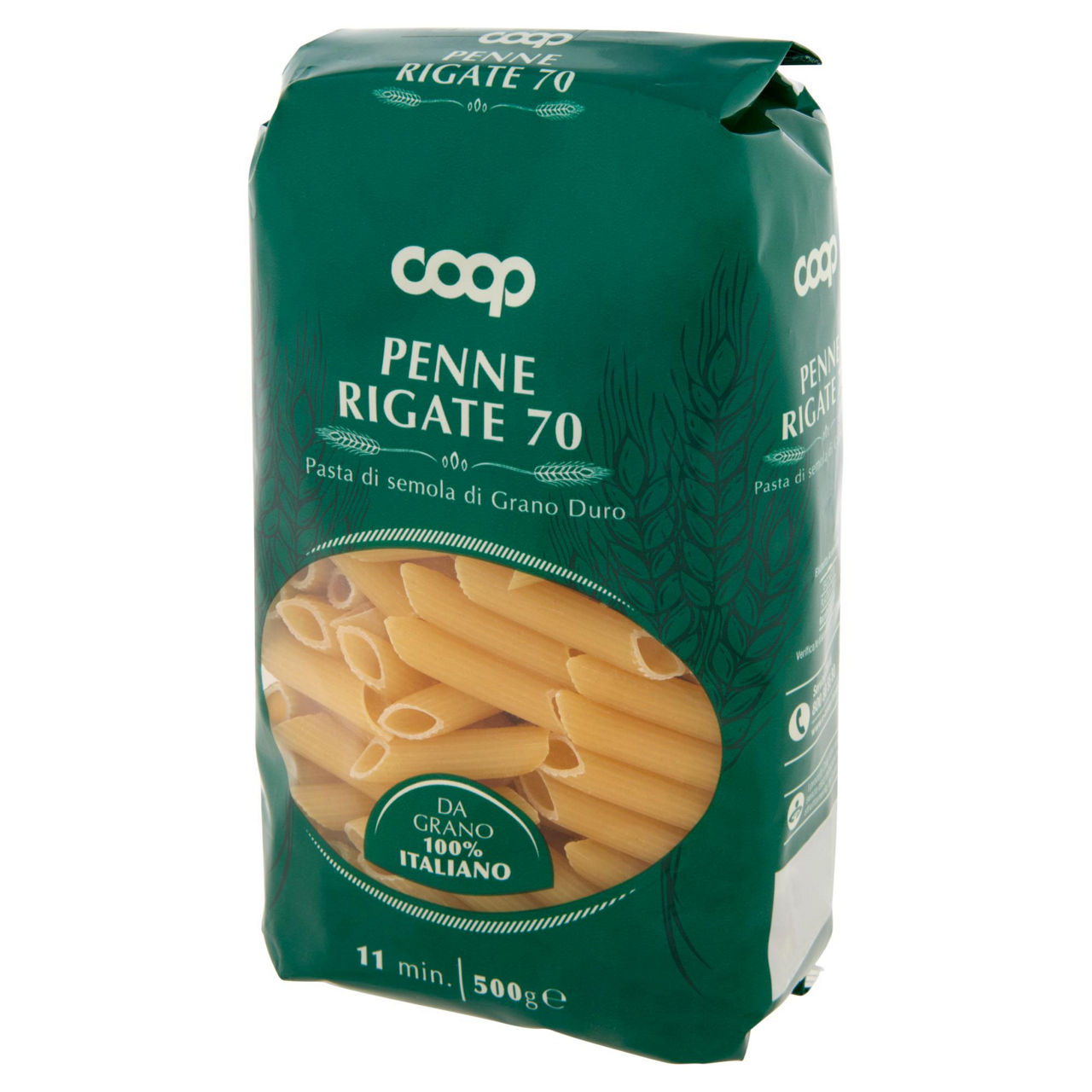 Penne rigate pasta semola n. 70 con grano italiano 500 g - Immagine 41