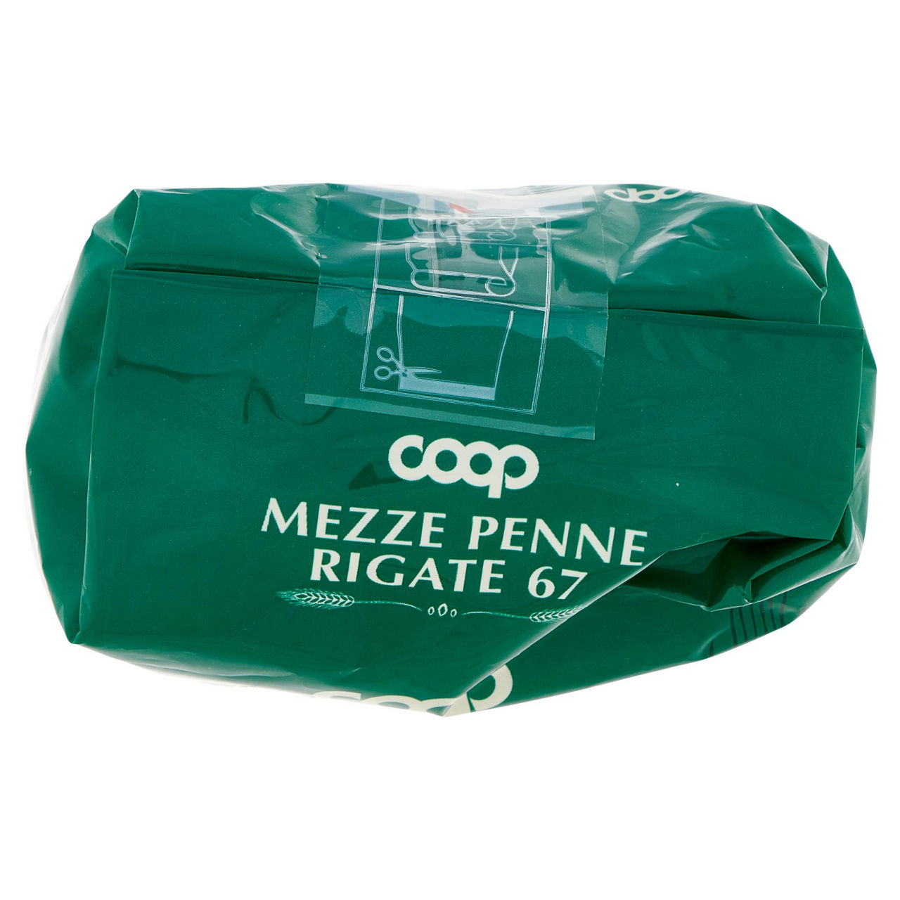 Mezze penne rigate pasta semola n.67 con grano italiano 500 g - Immagine 91