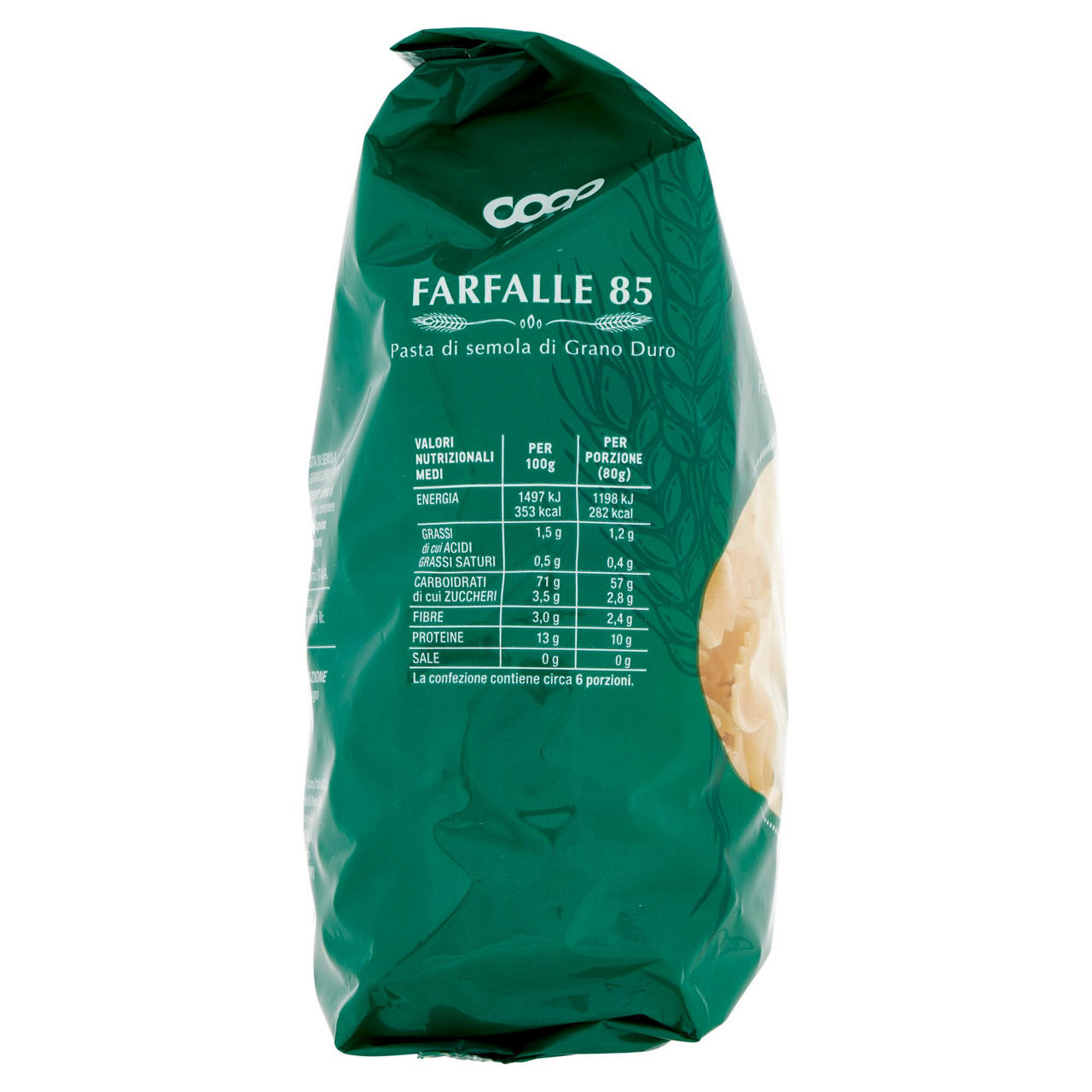 Farfalle pasta semola nr. 85 con grano italiano 500 g - Immagine 21