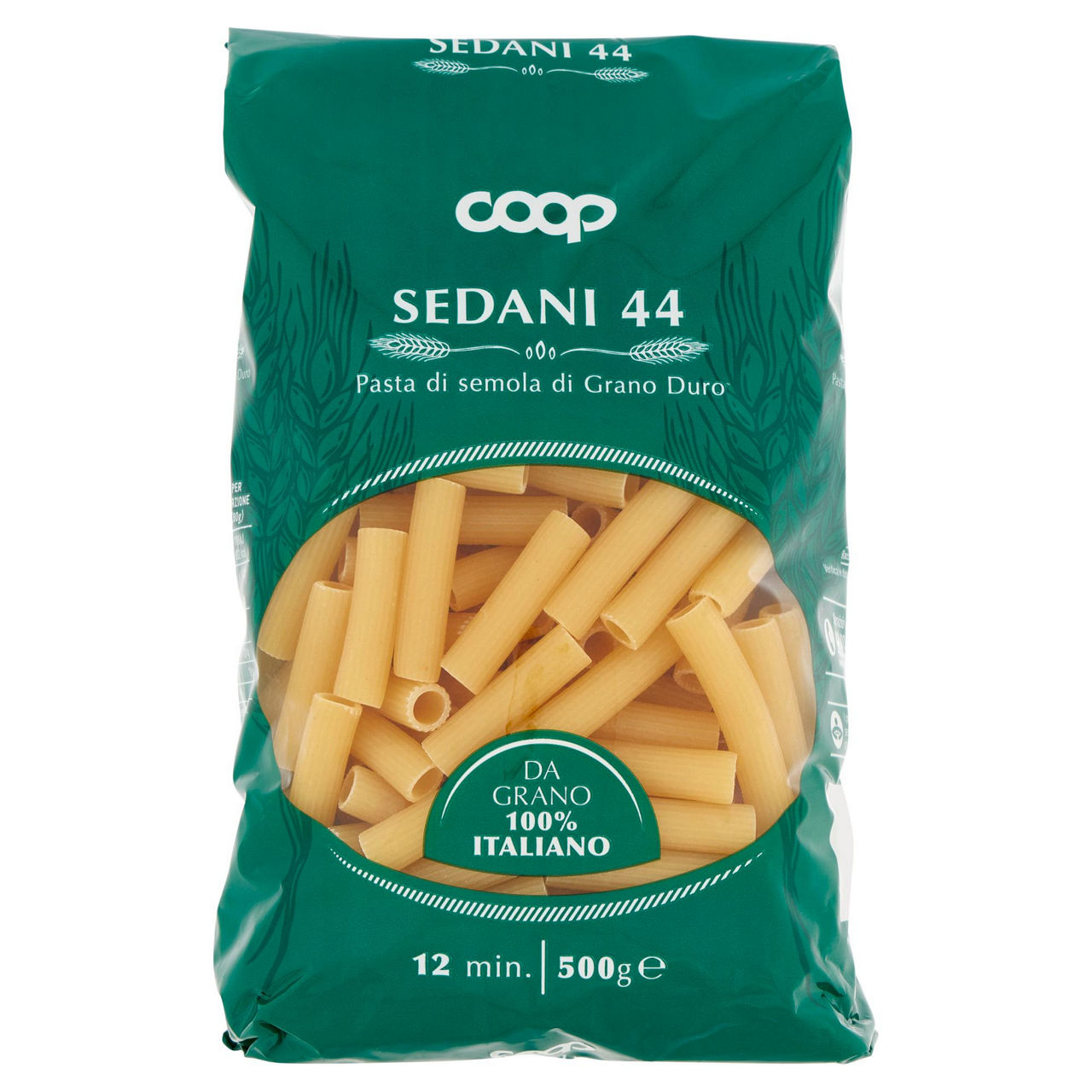 Sedani pasta semola n.44 con grano italiano 500 g