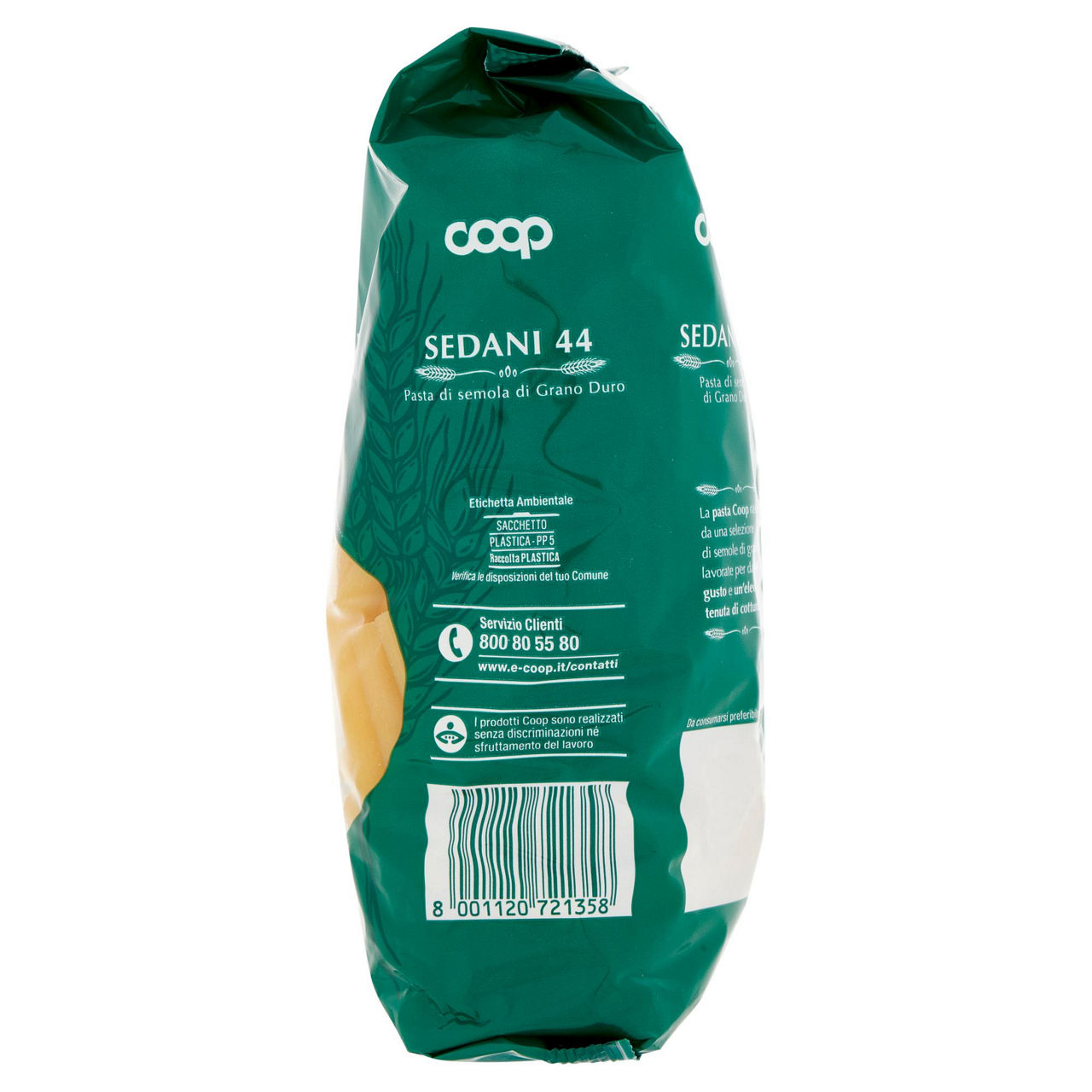 Sedani pasta semola n.44 con grano italiano 500 g - Immagine 61