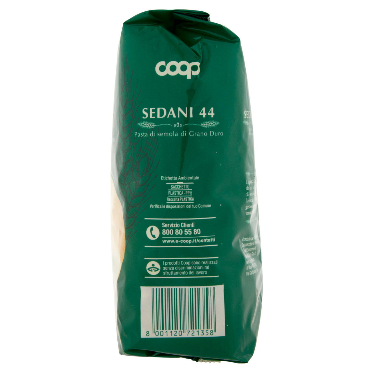 Sedani pasta semola n.44 con grano italiano 500 g - Immagine 41
