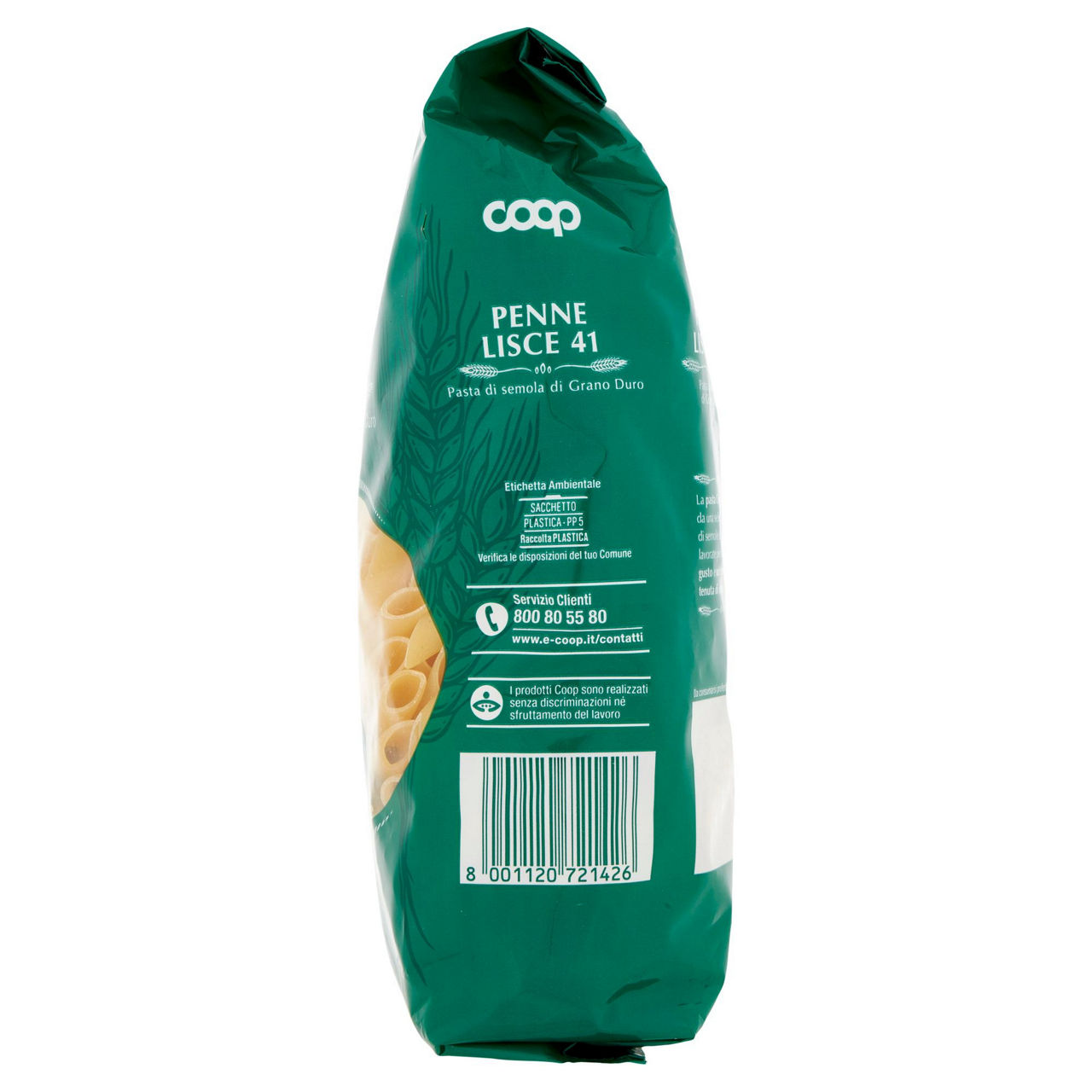 Penne lisce n. 41 pasta di semola di grano duro 500 gr - Immagine 71
