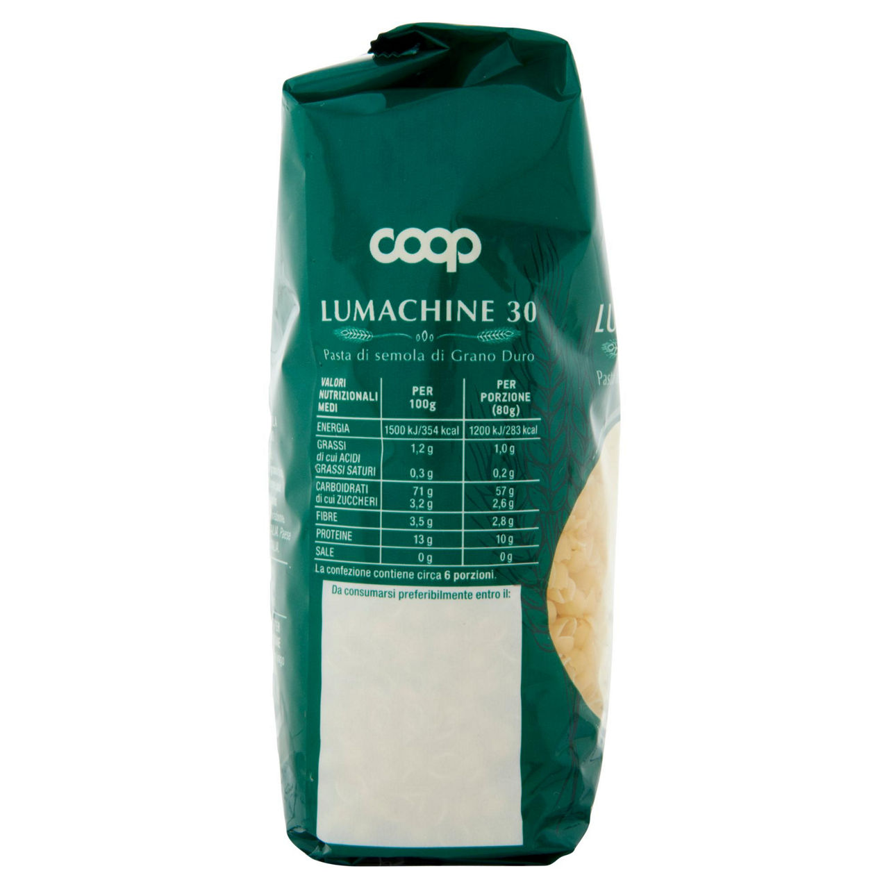 Lumachine n.30 pasta di semola di grano duro 500 gr - Immagine 41