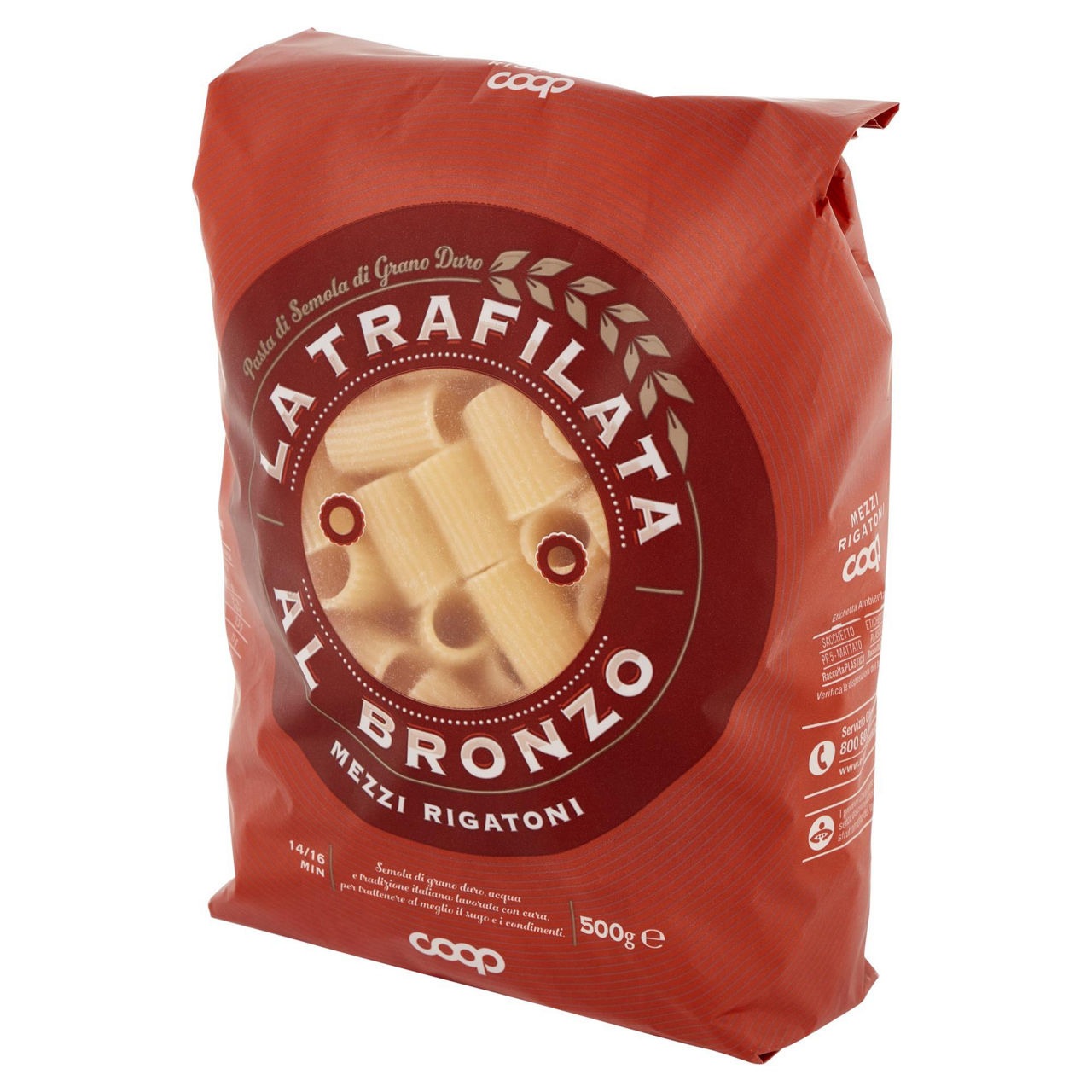 Mezzi rigatoni la trafilata al bronzo  coop g500 - Immagine 61