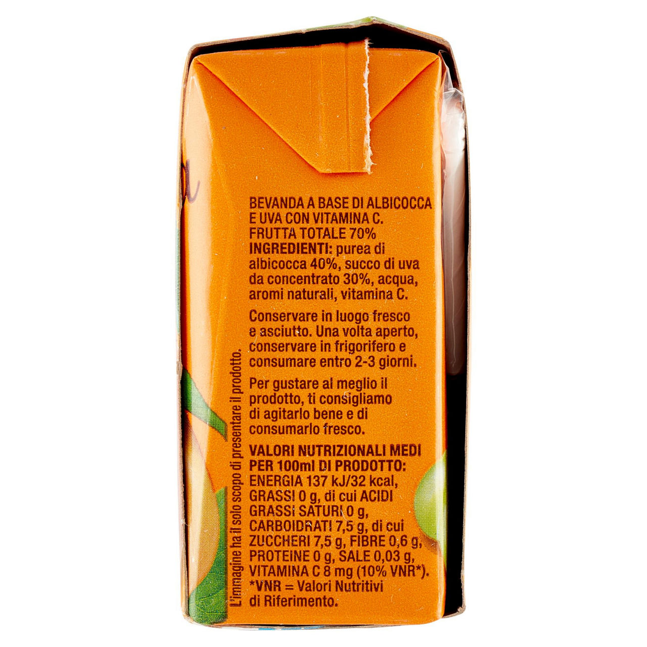 Bevanda senza zuccheri aggiunti albicocca coop cluster ml 200 x 3 - Immagine 21