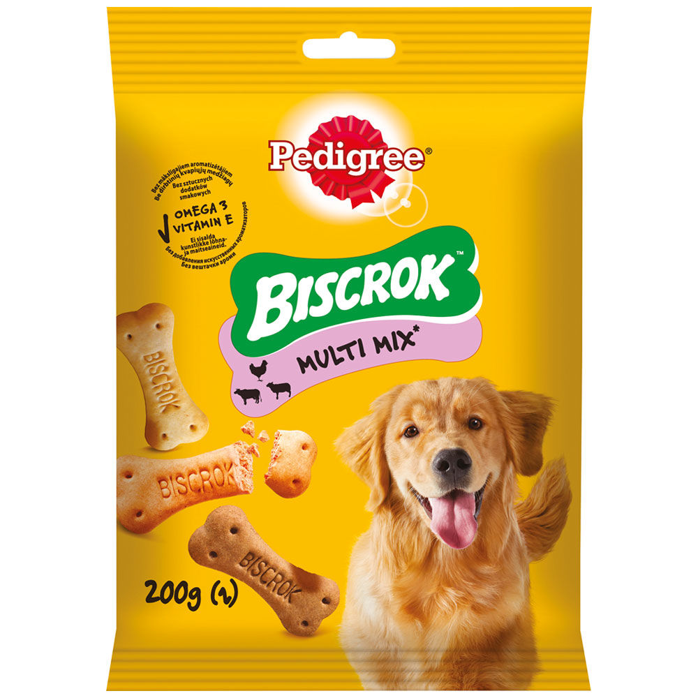 Biscotti croccanti per cani multi mix 200 gr - Immagine 01