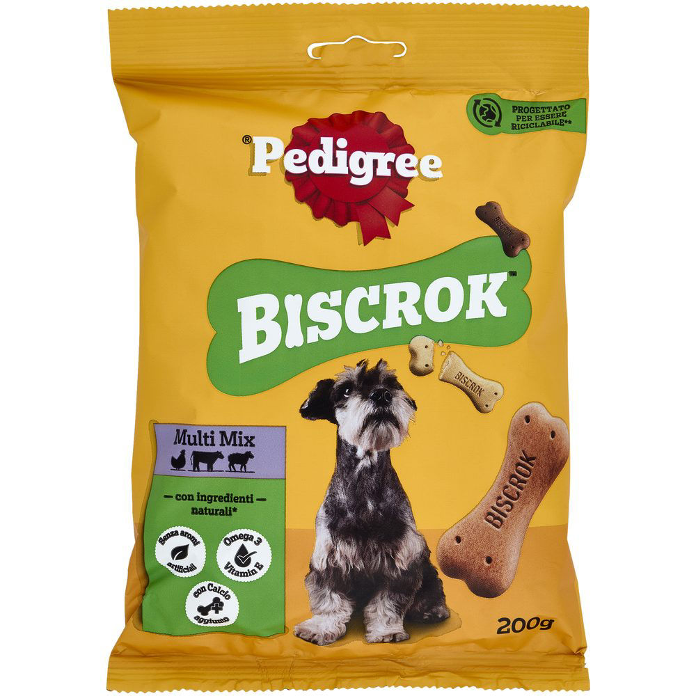 Immagine 1 di 6 del prodotto Biscotti croccanti per cani multi mix 200 gr