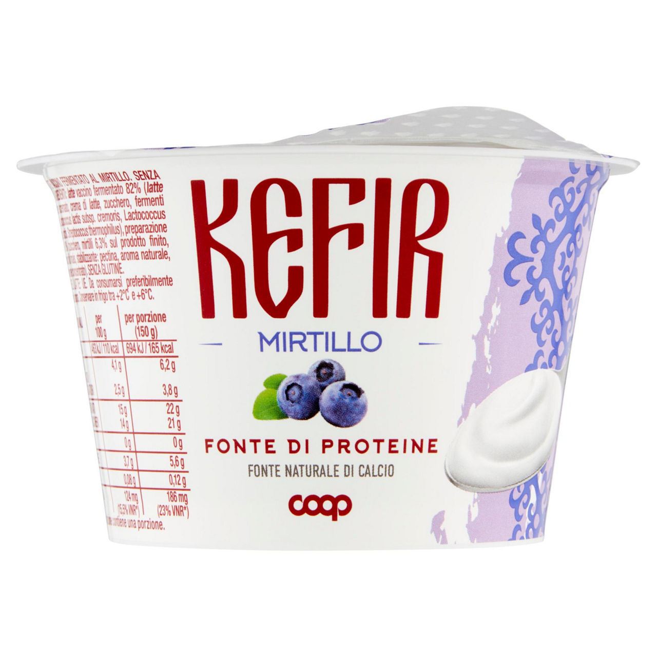 Kefir al mirtillo 150 gr - Immagine 01