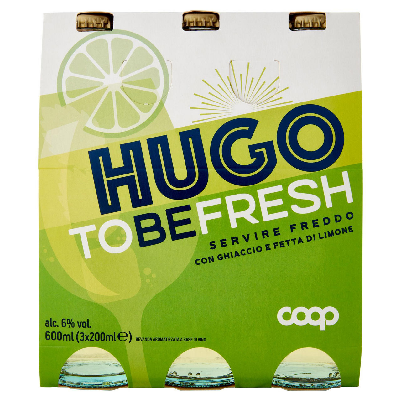 Aperitivo alcolico pronto Hugo 3 pz x 200 ml - Immagine 01