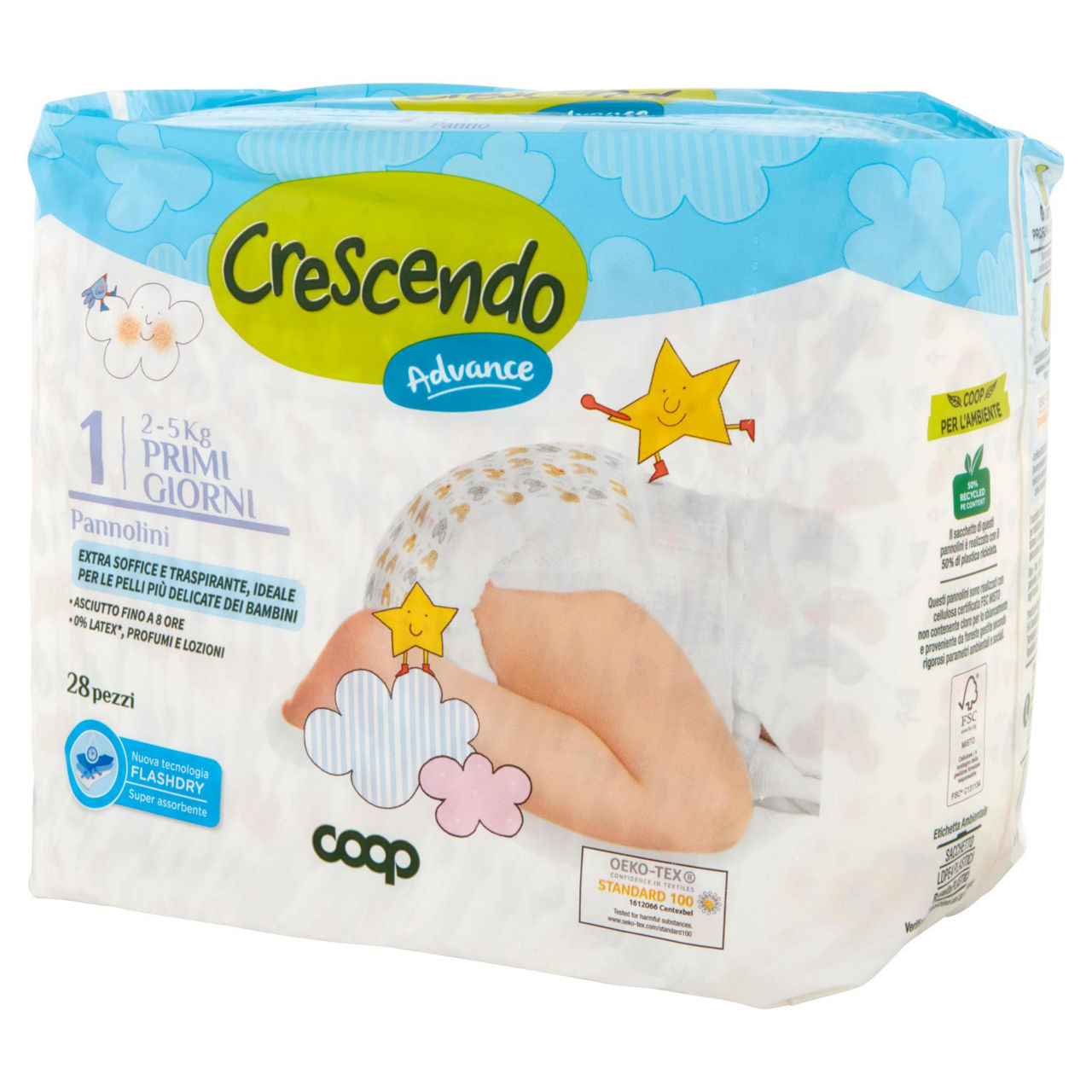 Pannolini coop crescendo advance tg 1 pz.28 - Immagine 61