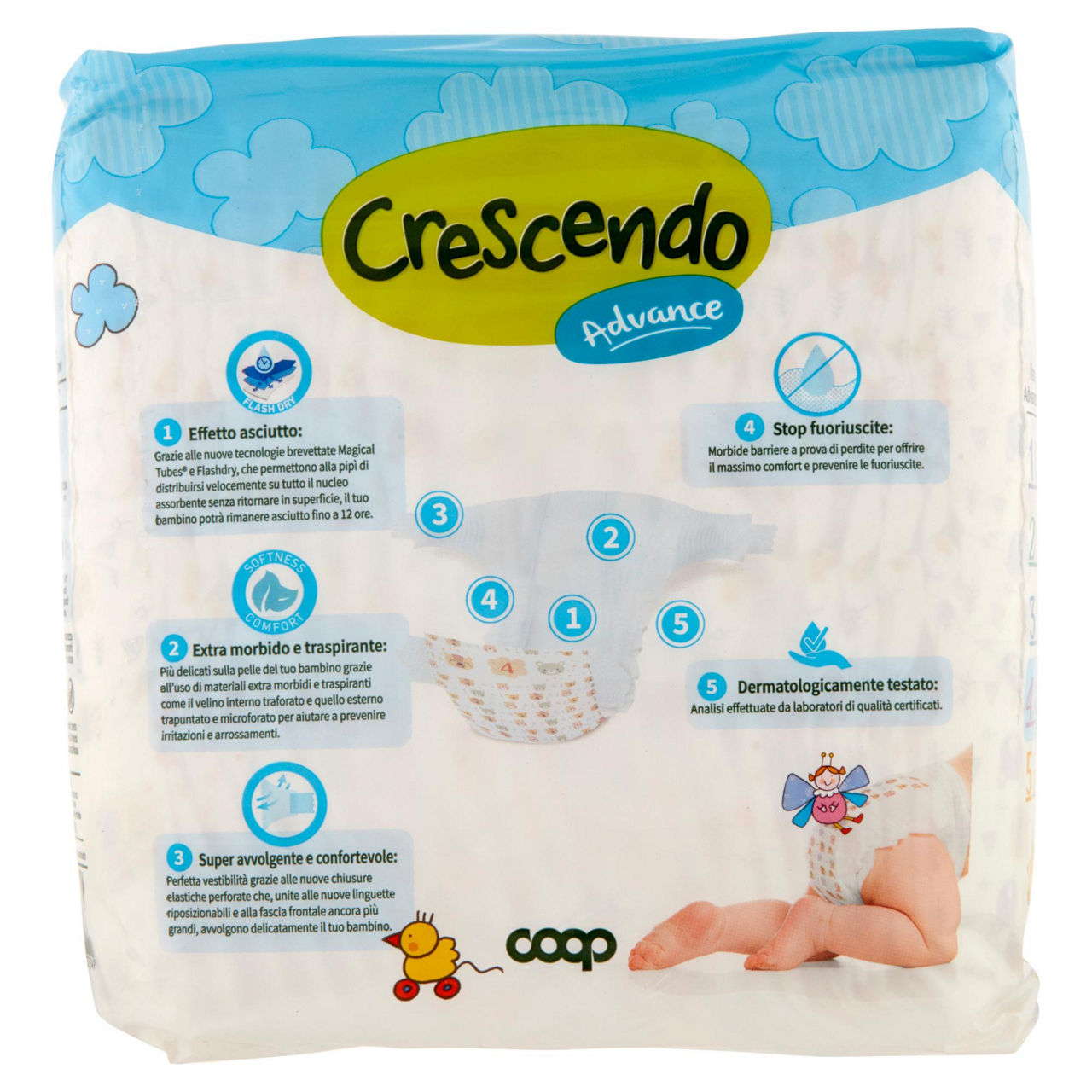 Pannolini coop crescendo advance tg 4 pz.22 - Immagine 61