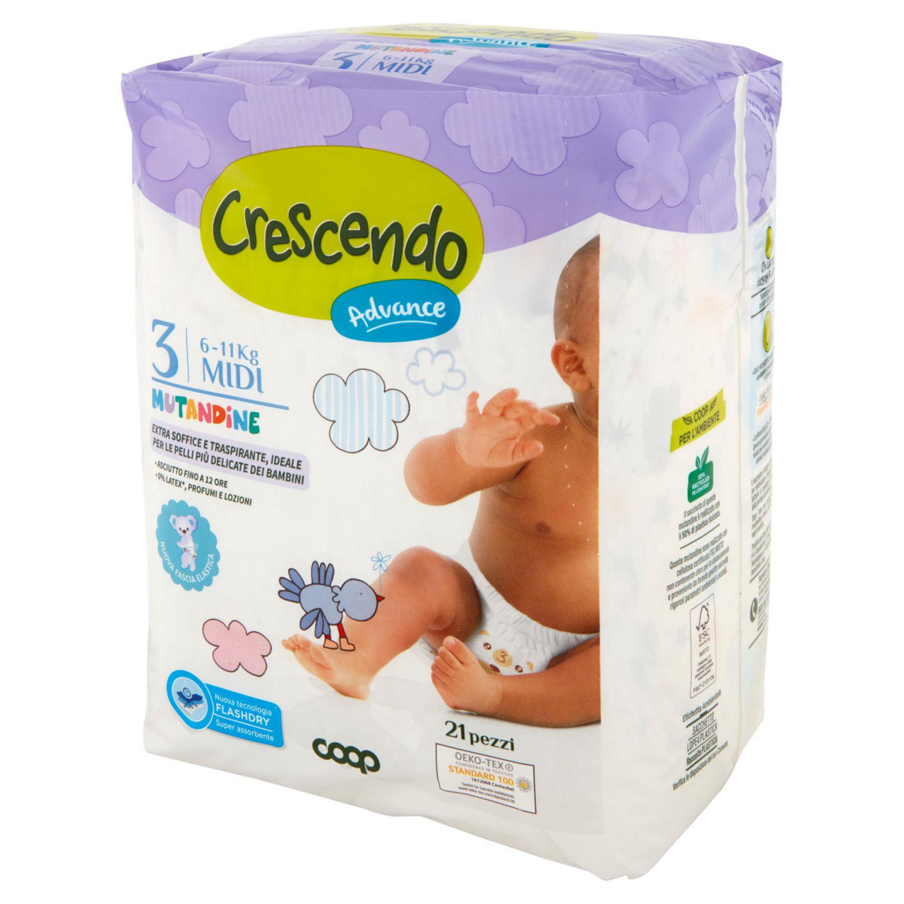 Mutandino coop crescendo advance tg.3 pz.21 - Immagine 11