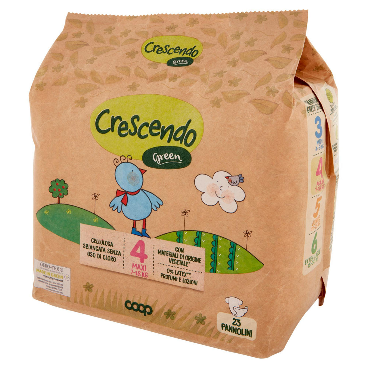 Pannolini Green tg 4 kg 7-18 pz 23 - Immagine 51
