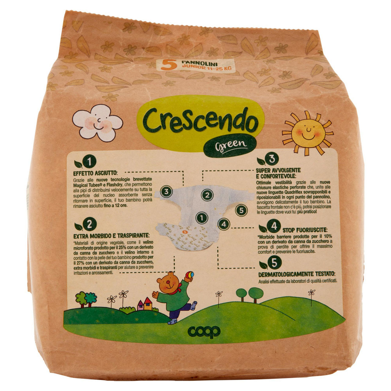 Pannolini coop crescendo green tg 5 pz.21 - Immagine 31