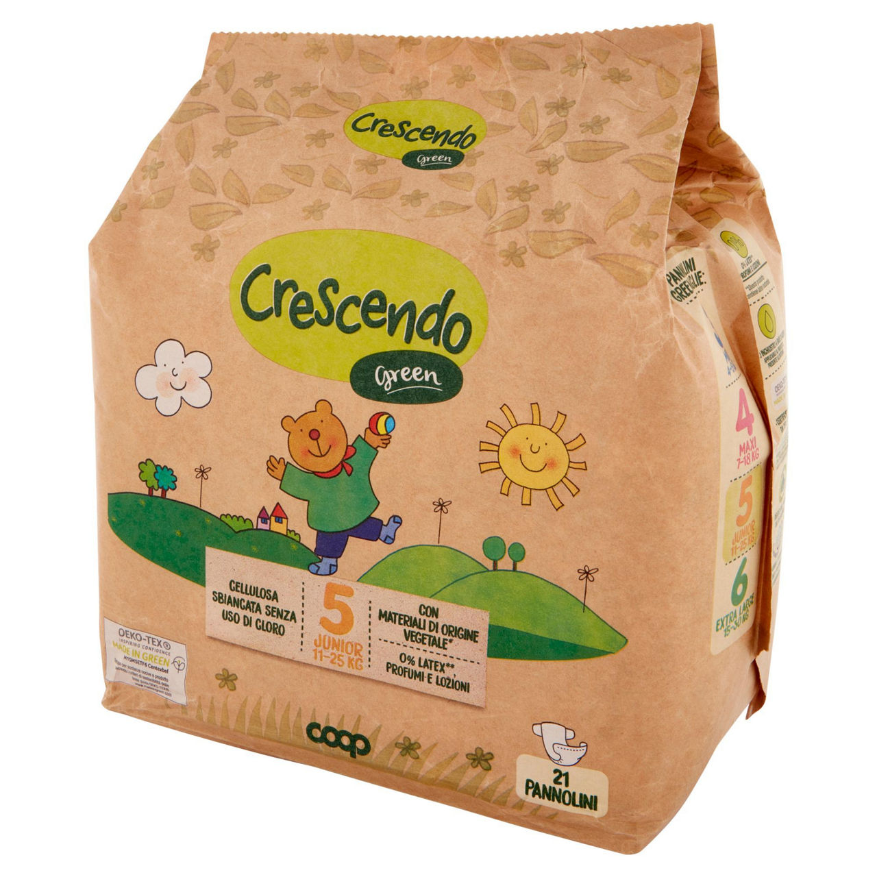 Pannolini coop crescendo green tg 5 pz.21 - Immagine 51