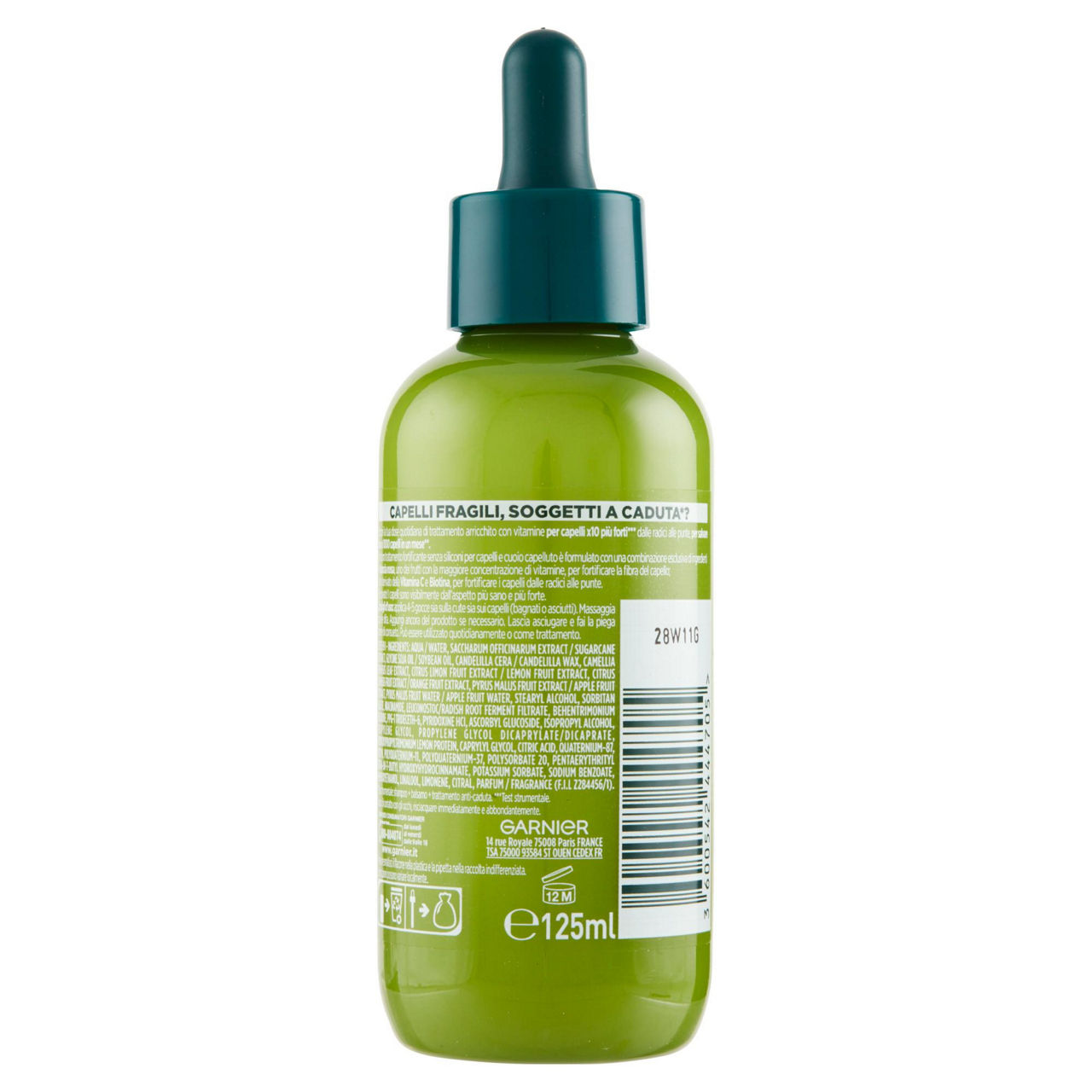 SIERO CAPELLI GARNIER FRUCTIS VITAMINE&FORZA ML 125 - Immagine 21