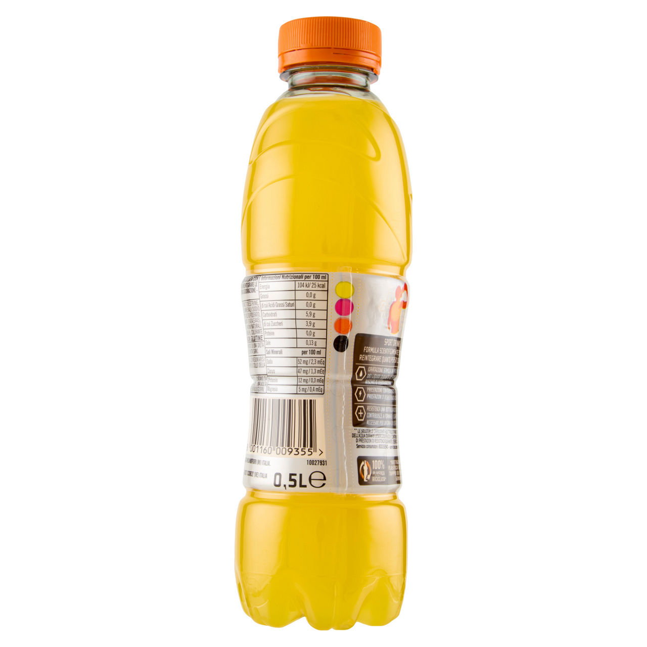 Integratore salino gatorade gusto arancia rpet 100% tappo sport ml 500 - Immagine 41