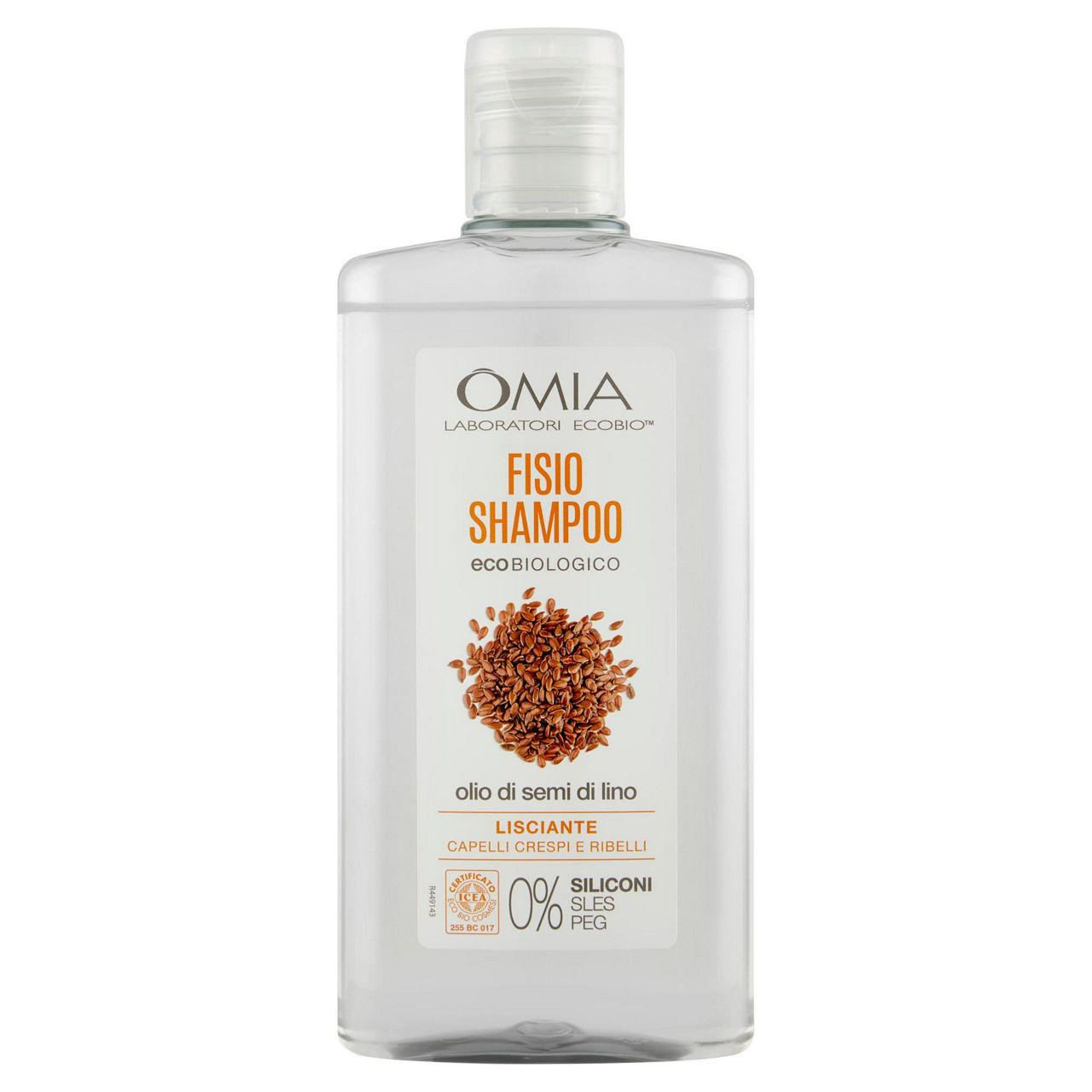 Shampoo omia semi di lino new ml 200 - Immagine 01