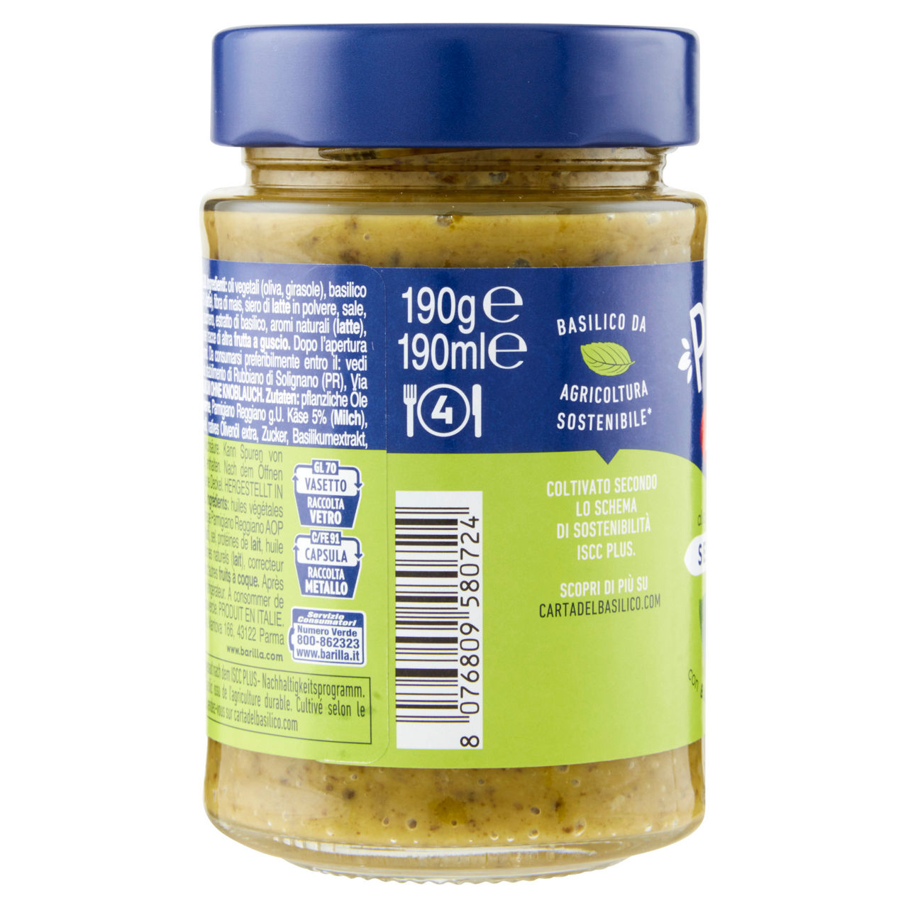 Pesto alla genovese senza aglio 190 gr - Immagine 51