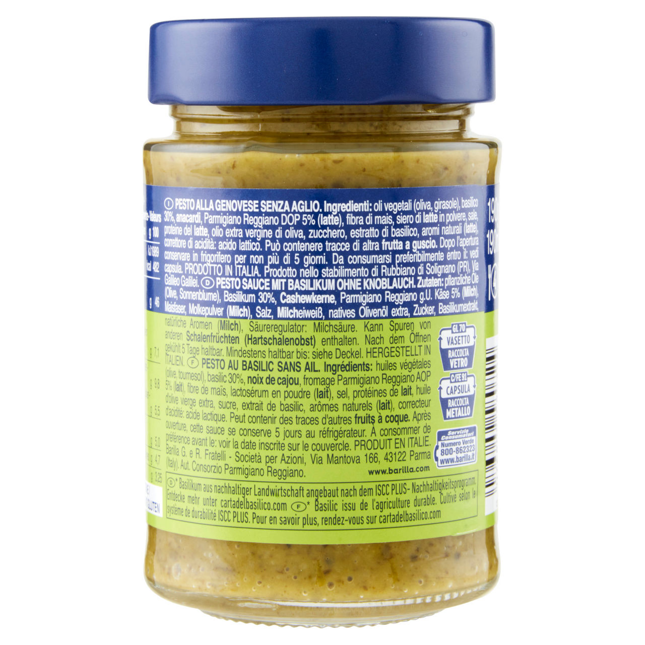 Pesto alla genovese senza aglio 190 gr - Immagine 41