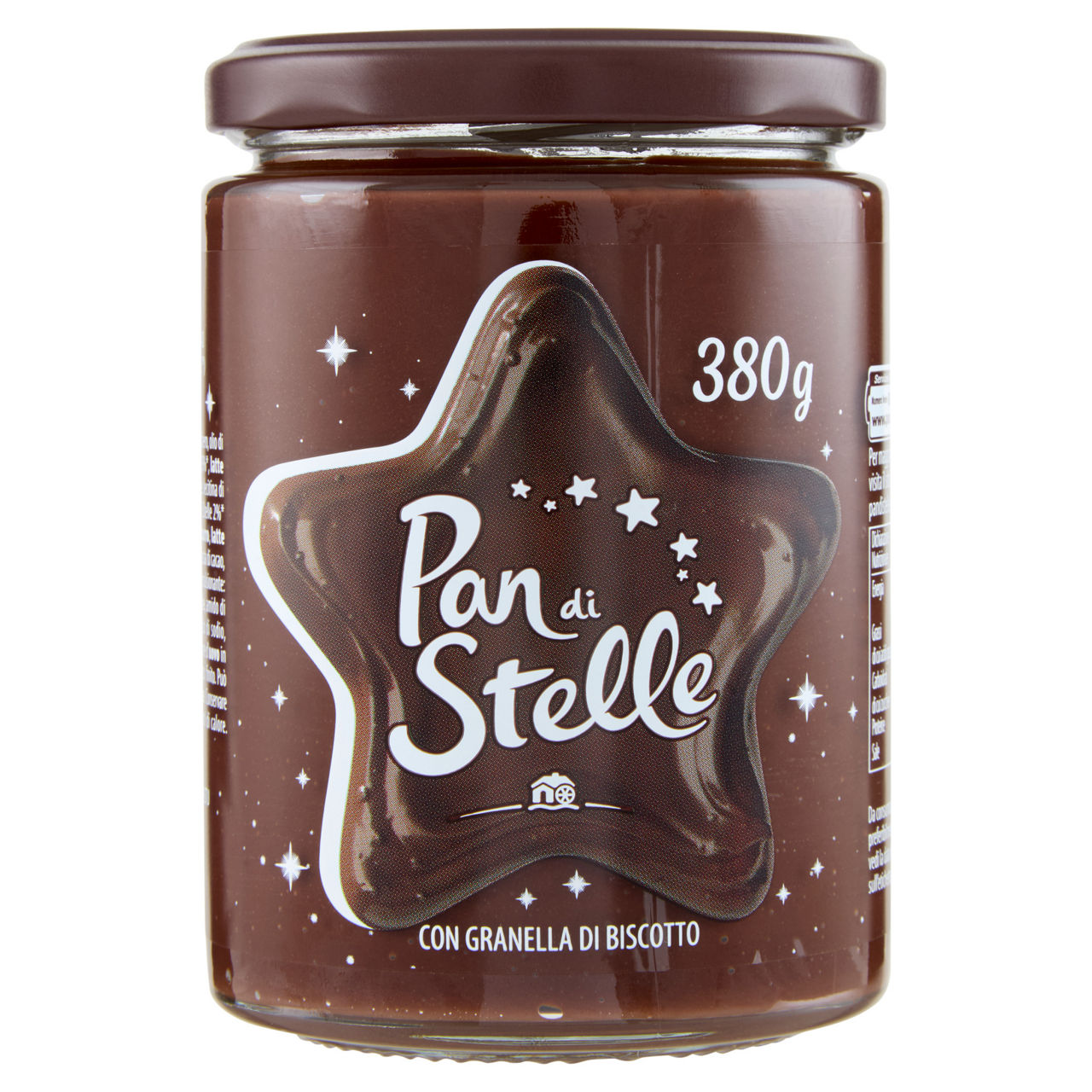 Crema spalmabile con granella di biscotto 380 gr - Immagine 01