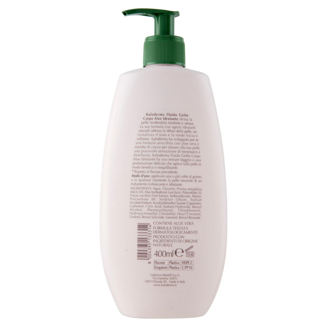 Crema corpo fluida gelee idratante con aloe 400 ml - Immagine 21