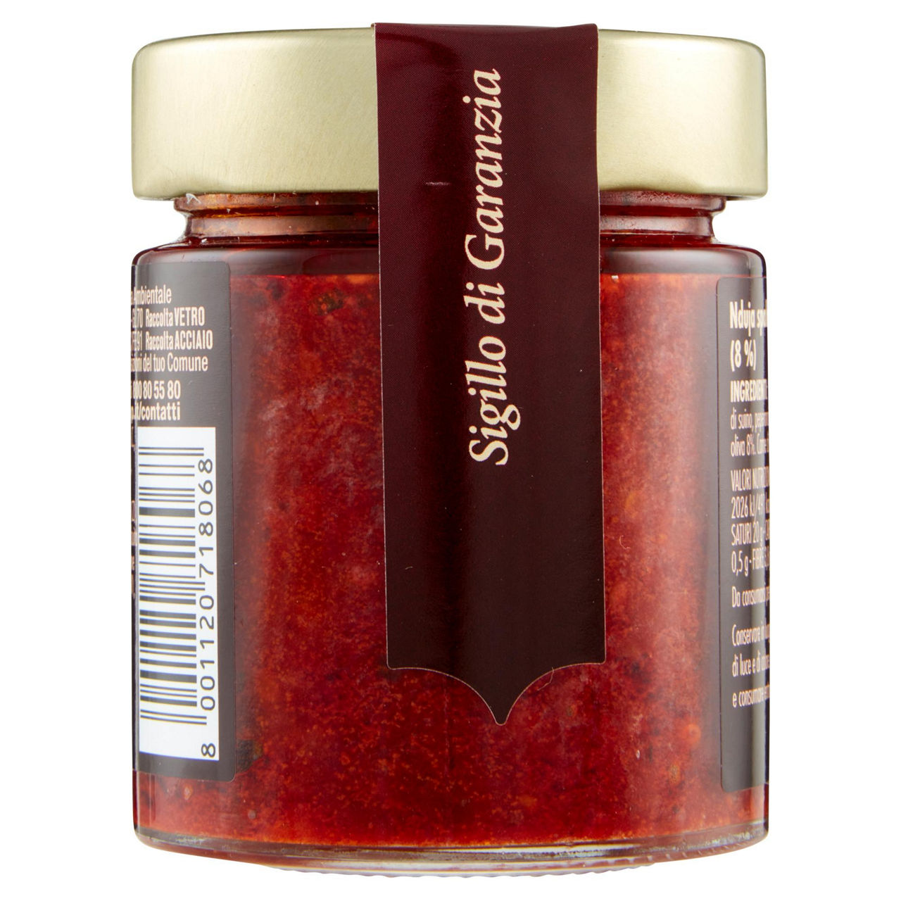 Nduja spalmabile con peperoncino di Calabria spalmabile 135 gr - Immagine 21