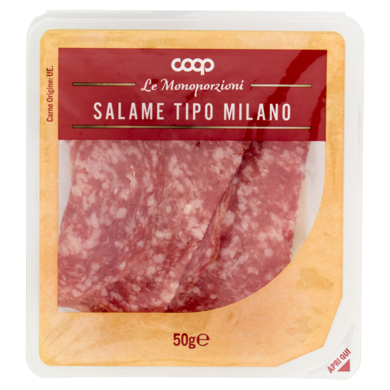 Salame tipo Milano affettato 50 gr - Immagine 01