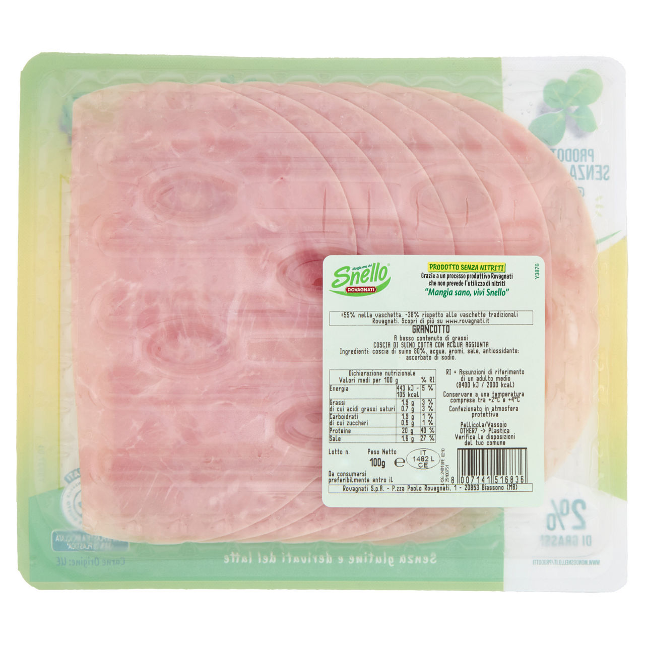 Prosciutto cotto GranCotto 100 gr - Immagine 51