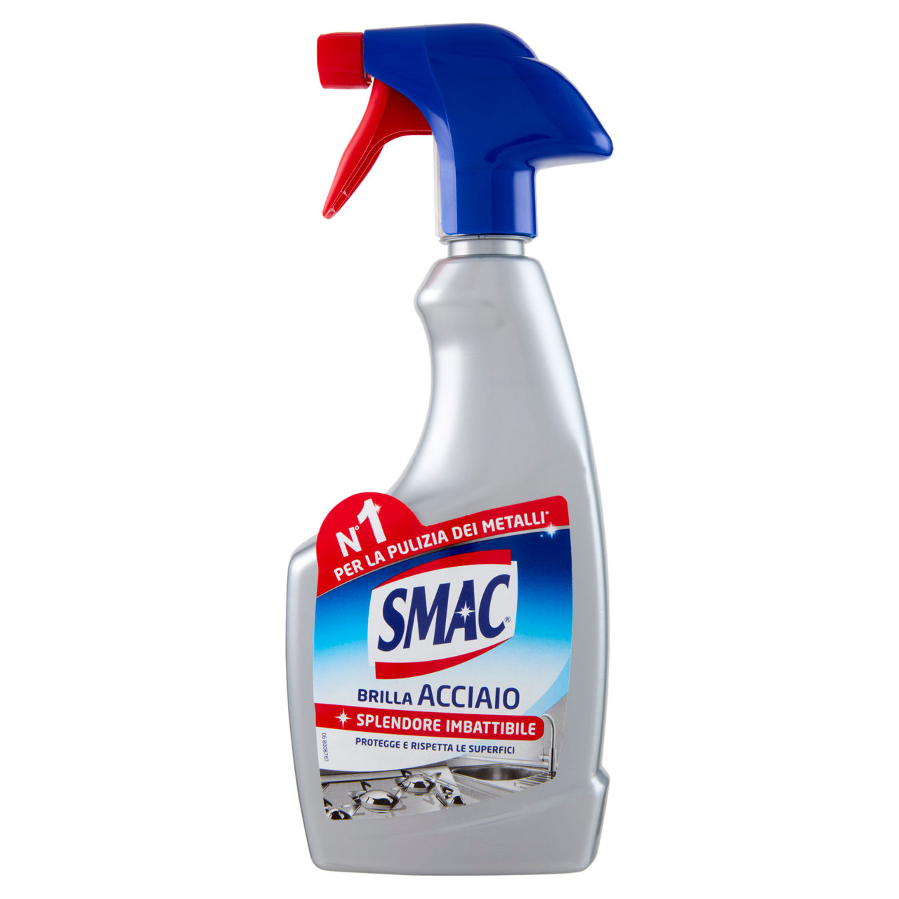 Detergente spray per superfici in acciaio 520 ml - Immagine 01