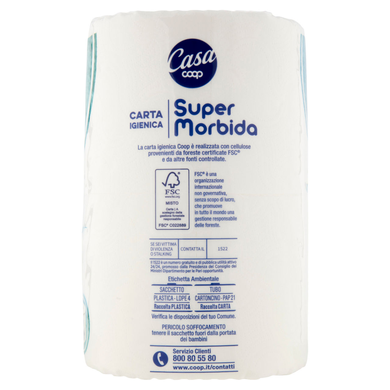 Carta igienica supermorbida 2 veli 252 strappi 4 pz - Immagine 61