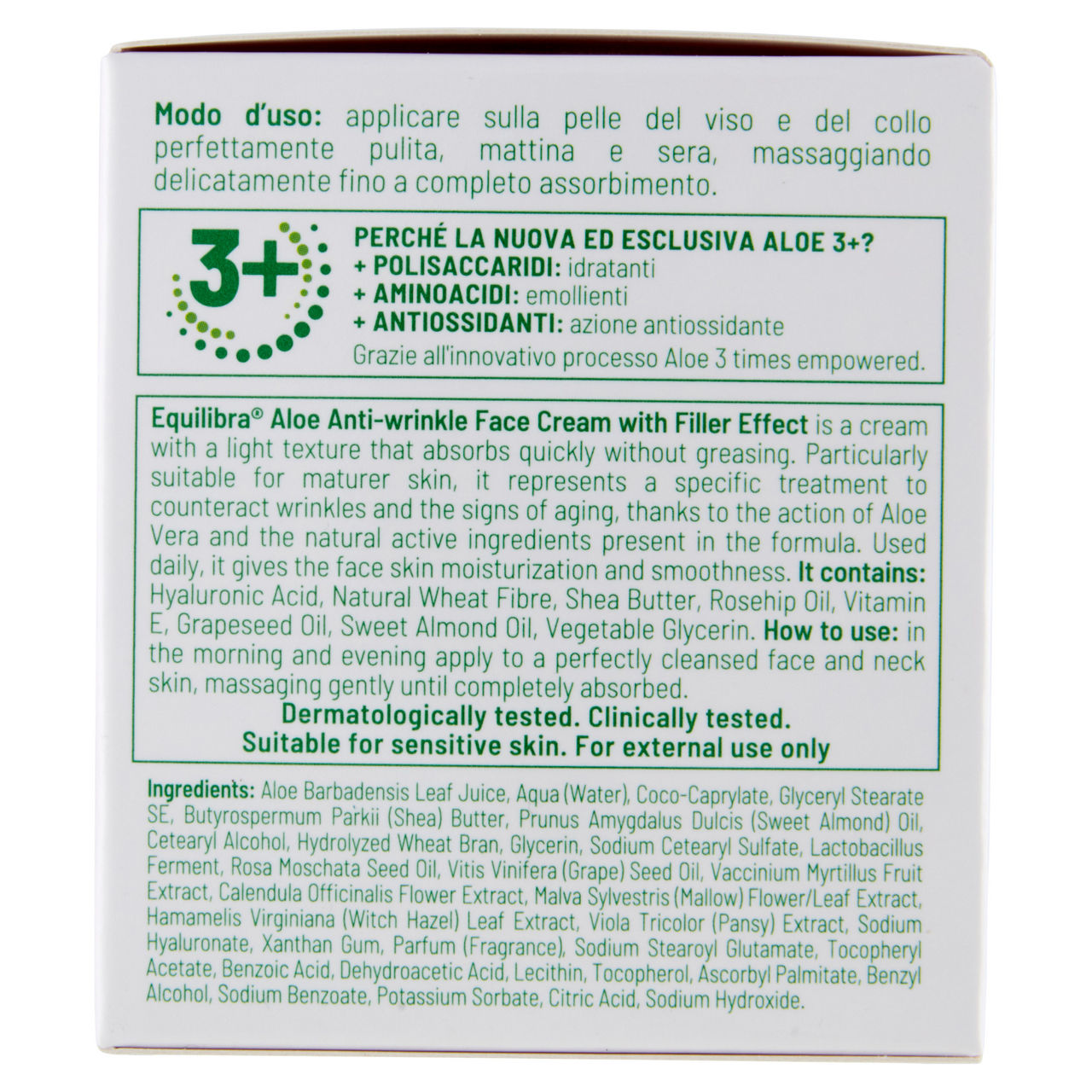 Crema viso anti-rughe aloe 50 ml - Immagine 11