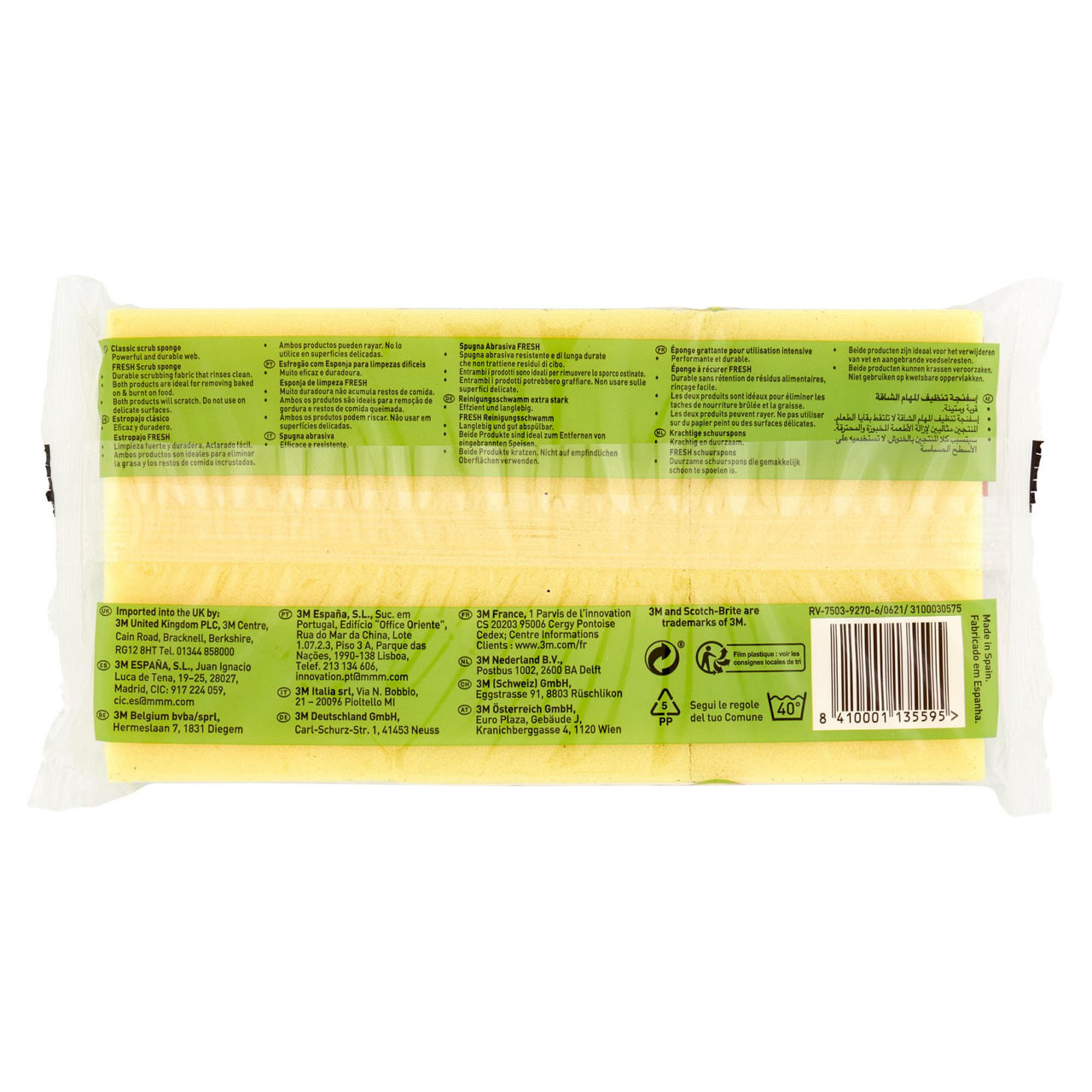 Spugne abrasive fibraverde 2 pz +1 gratis - Immagine 31