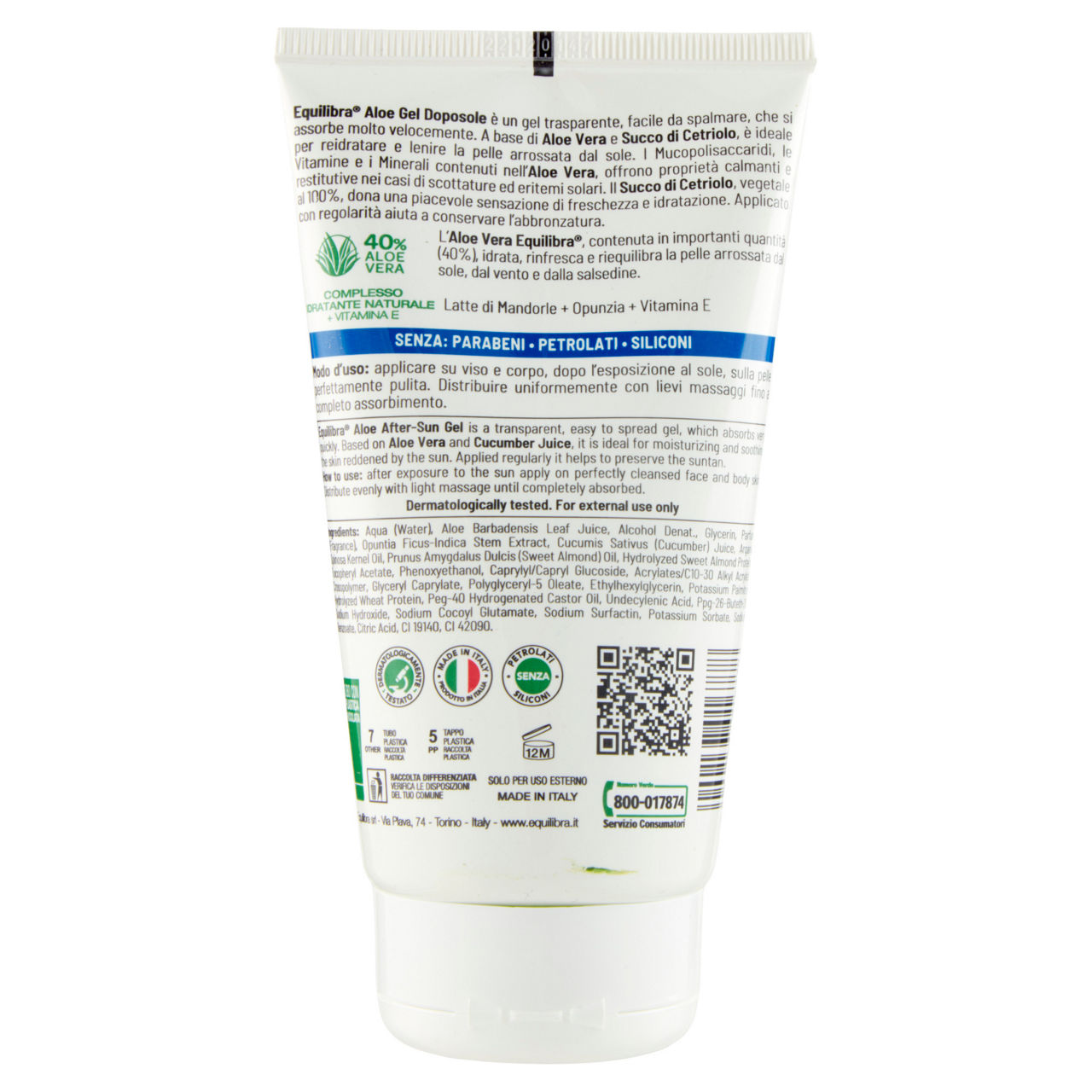Doposole calmante in gel all'aloe 150 ml - Immagine 51