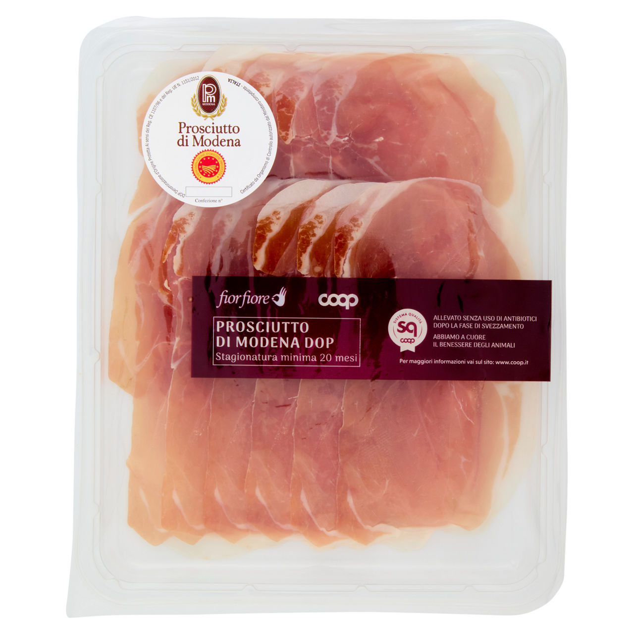 Prosciutto di Modena DOP stagionato minimo 20 mesi 120 gr - Immagine 01