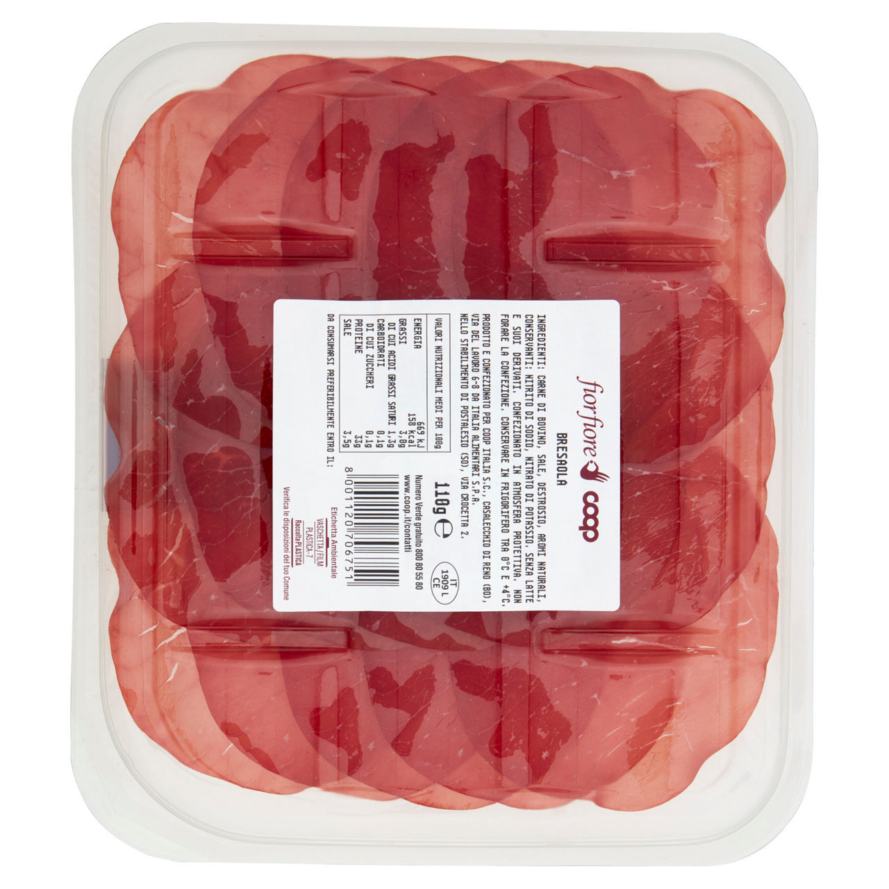 Bresaola di bovino adulto 110 gr - Immagine 51