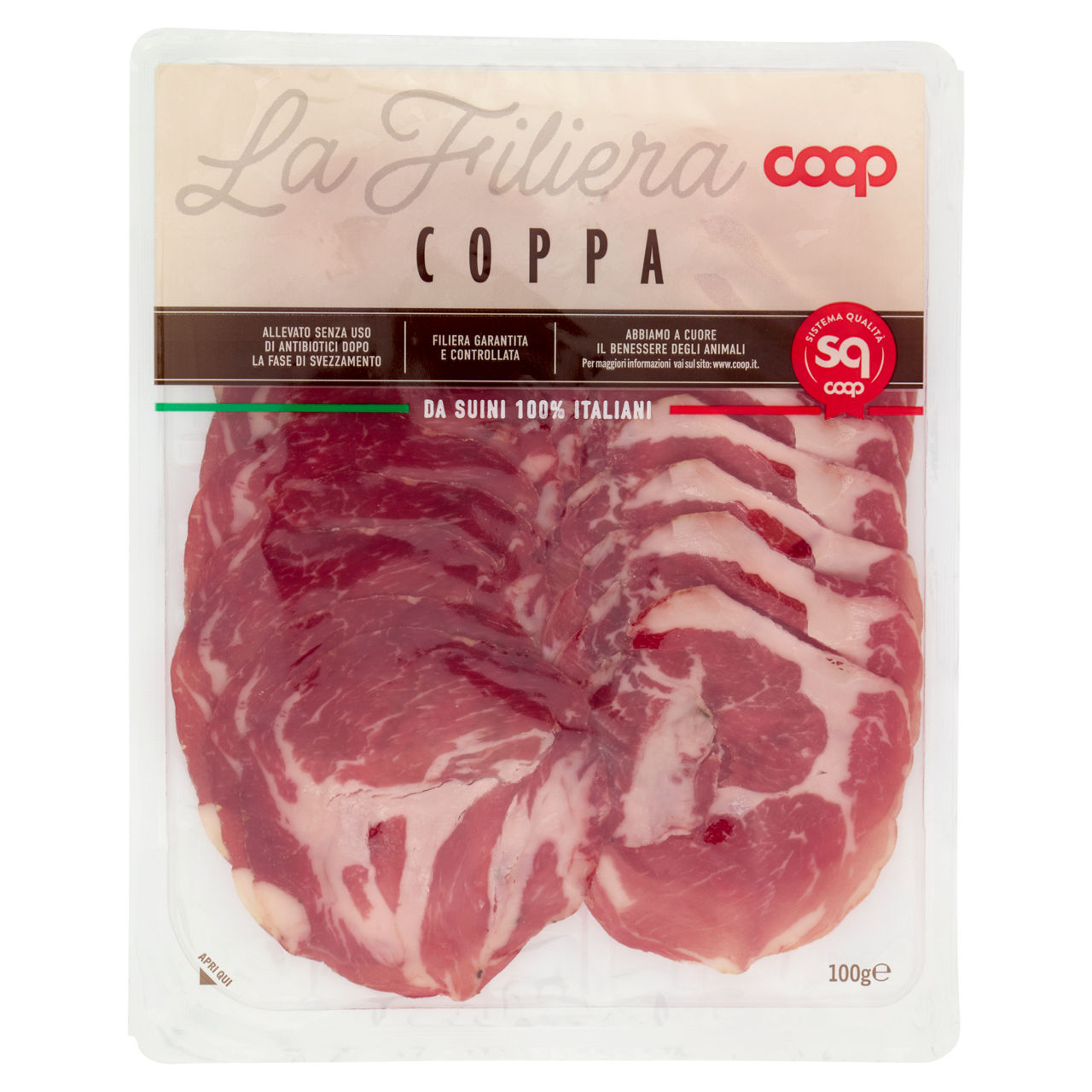 Coppa affettata 100 gr - Immagine 01